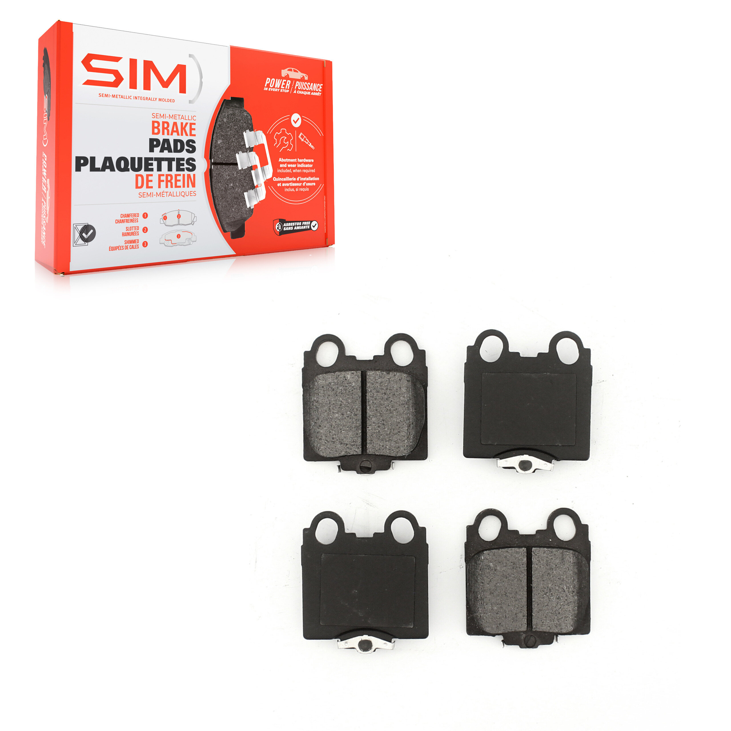 SIM - SIM-771 - Rear Disc Brake Pad