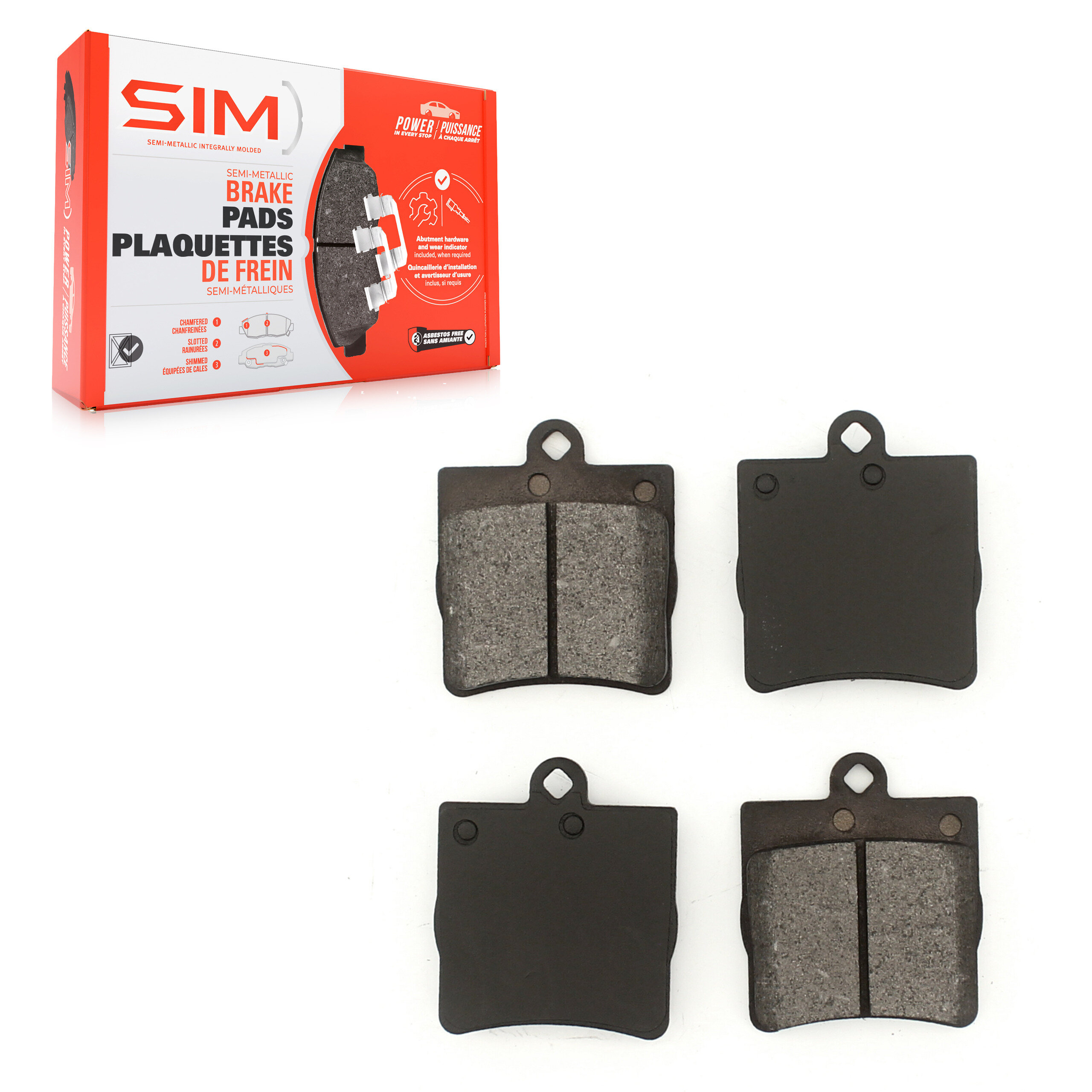 SIM - SIM-779 - Rear Disc Brake Pad