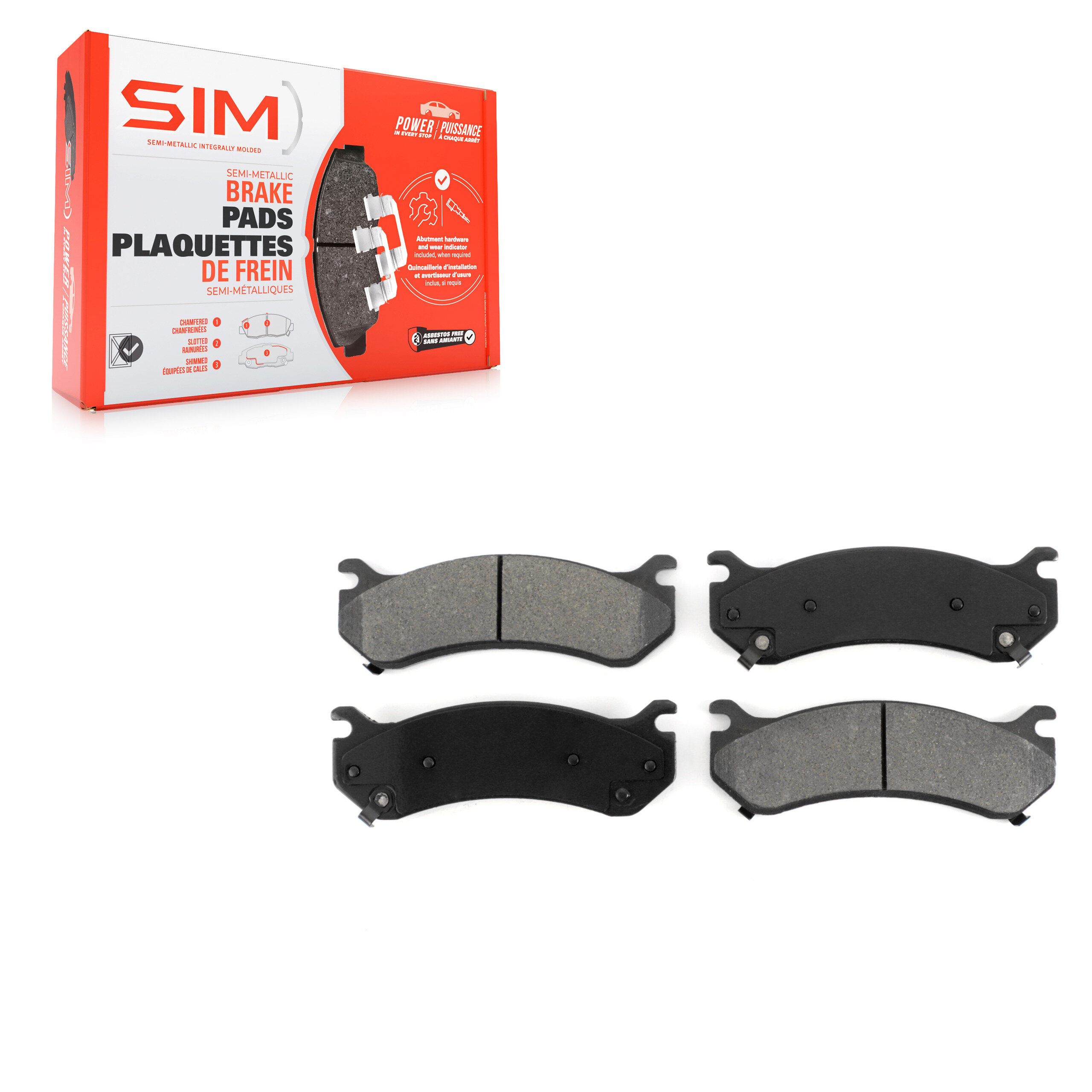 SIM - SIM-785 - Rear Disc Brake Pad