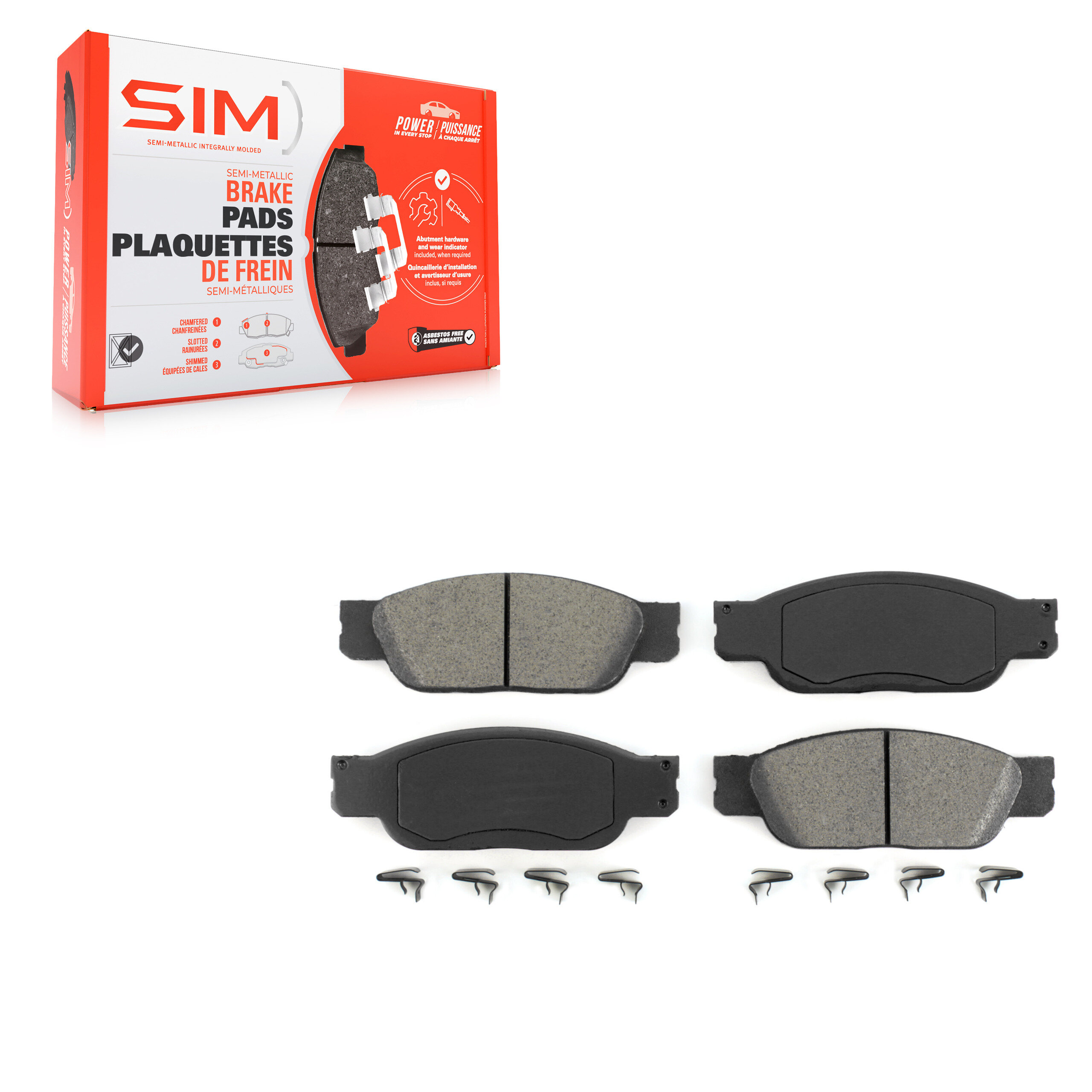 SIM - SIM-805 - Front Disc Brake Pad