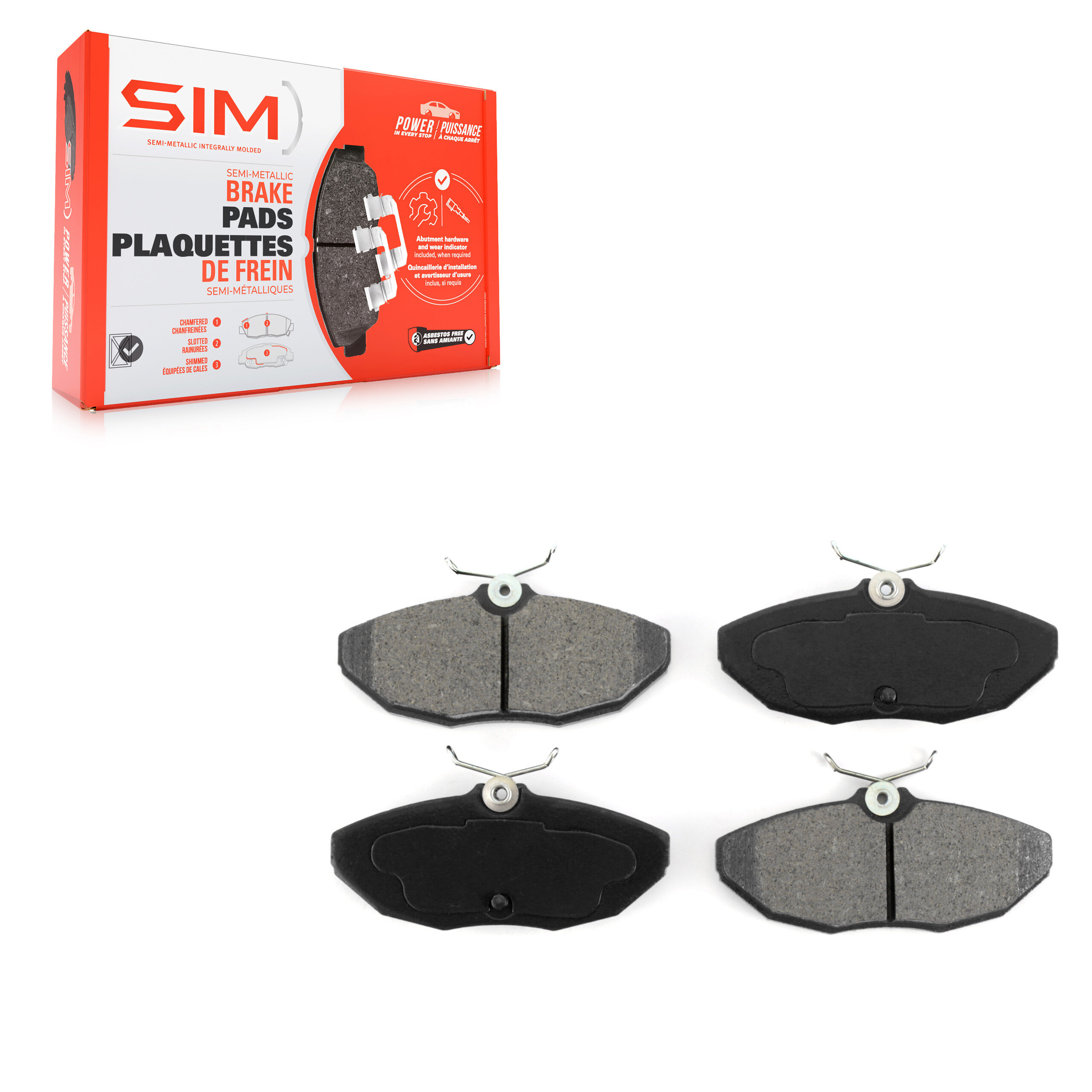 SIM - SIM-806 - Rear Disc Brake Pad