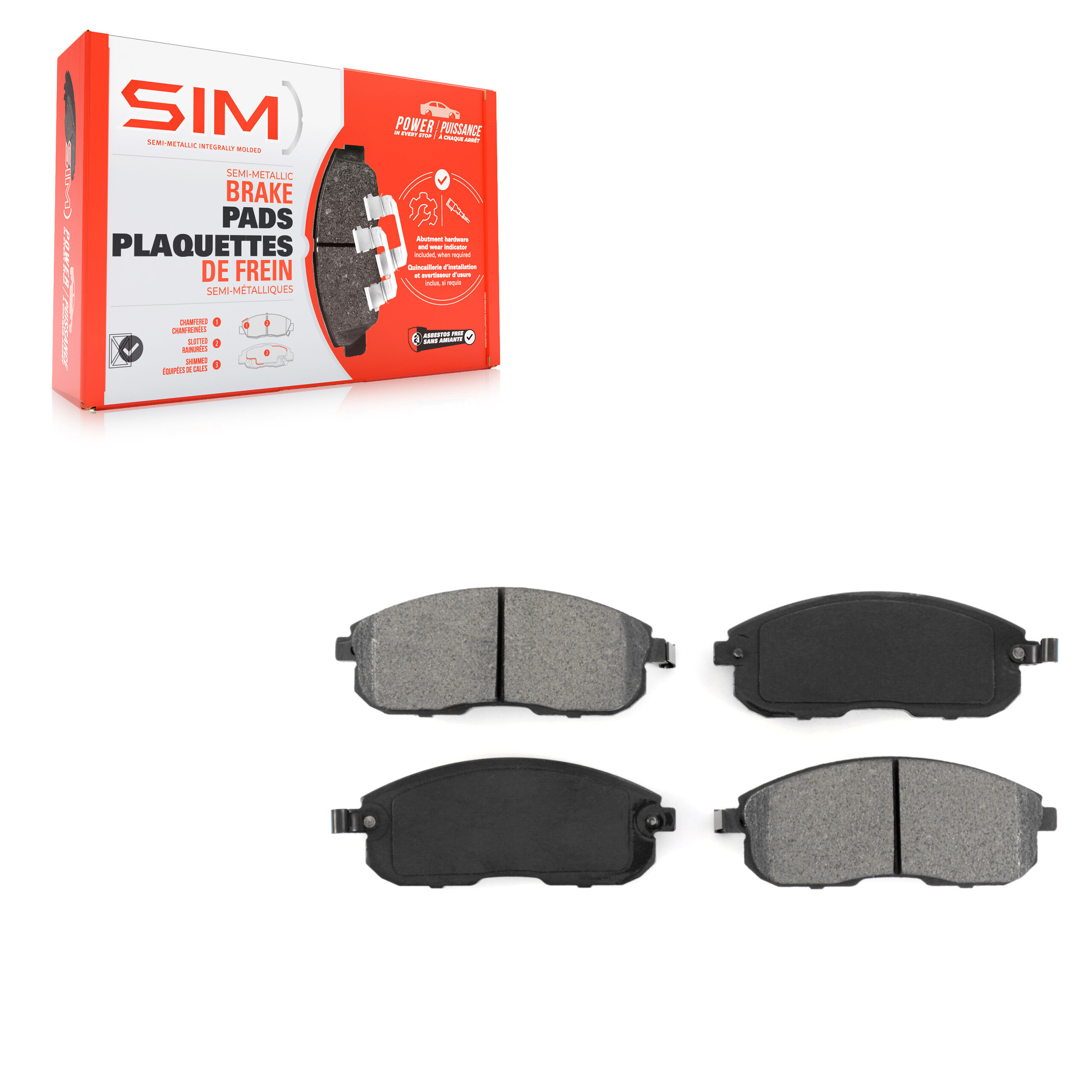 SIM - SIM-815 - Front Disc Brake Pad