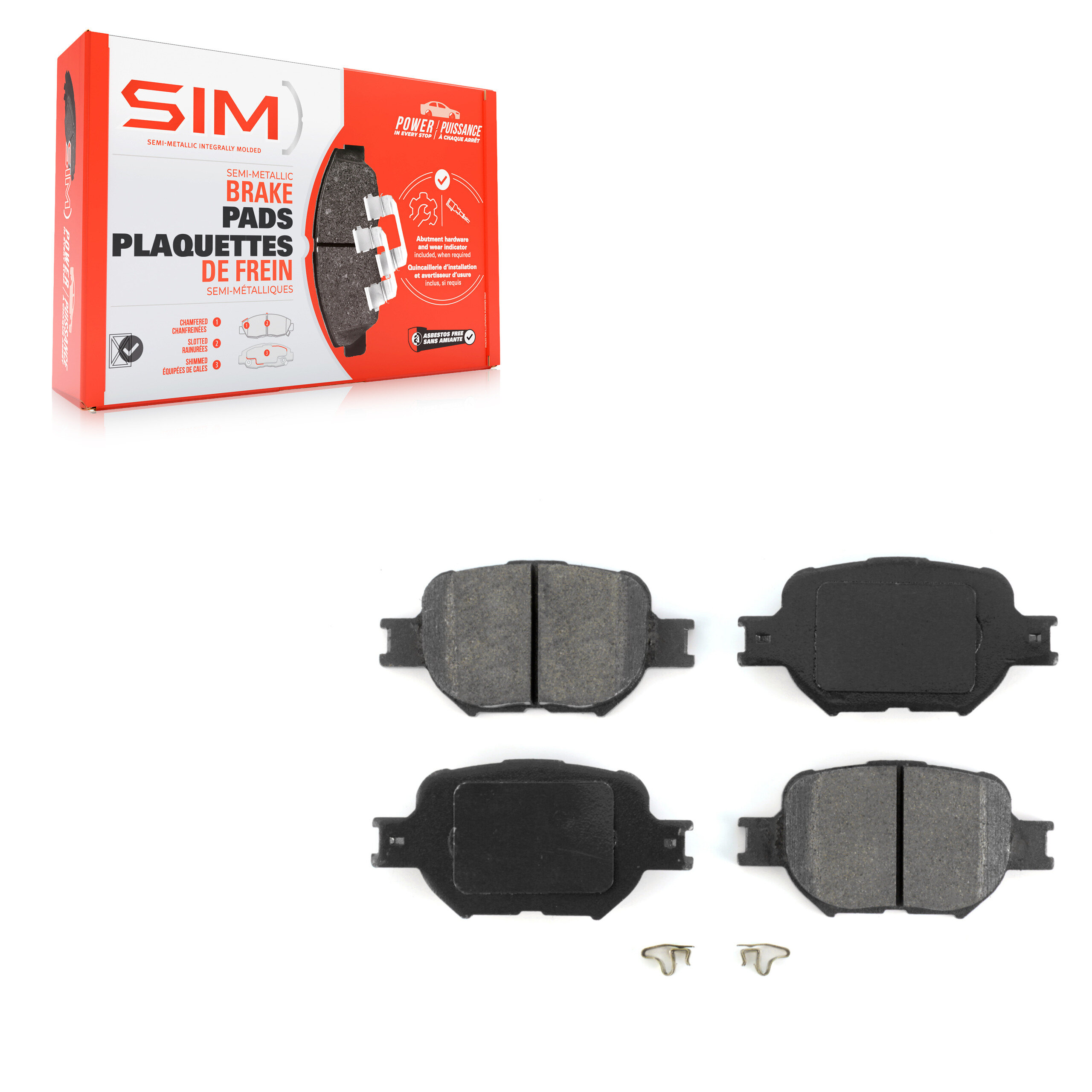SIM - SIM-817 - Front Disc Brake Pad