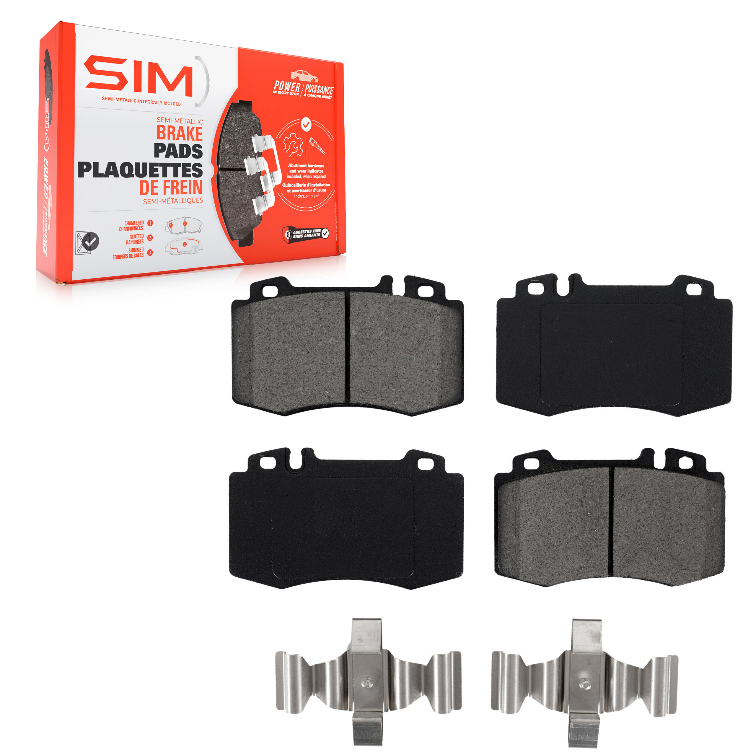 SIM - SIM-847 - Front Disc Brake Pad
