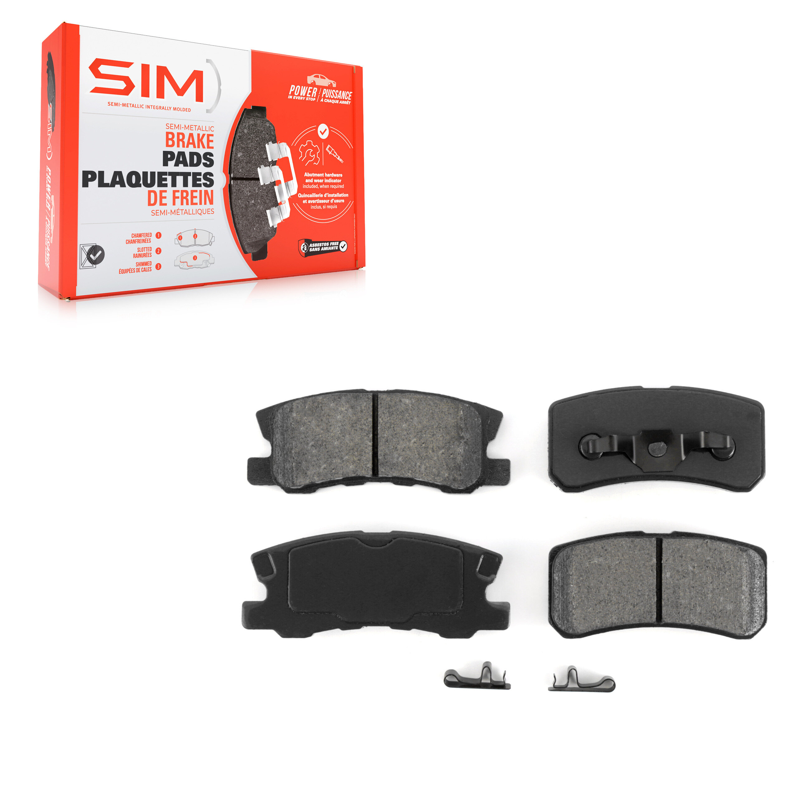 SIM - SIM-868 - Rear Disc Brake Pad