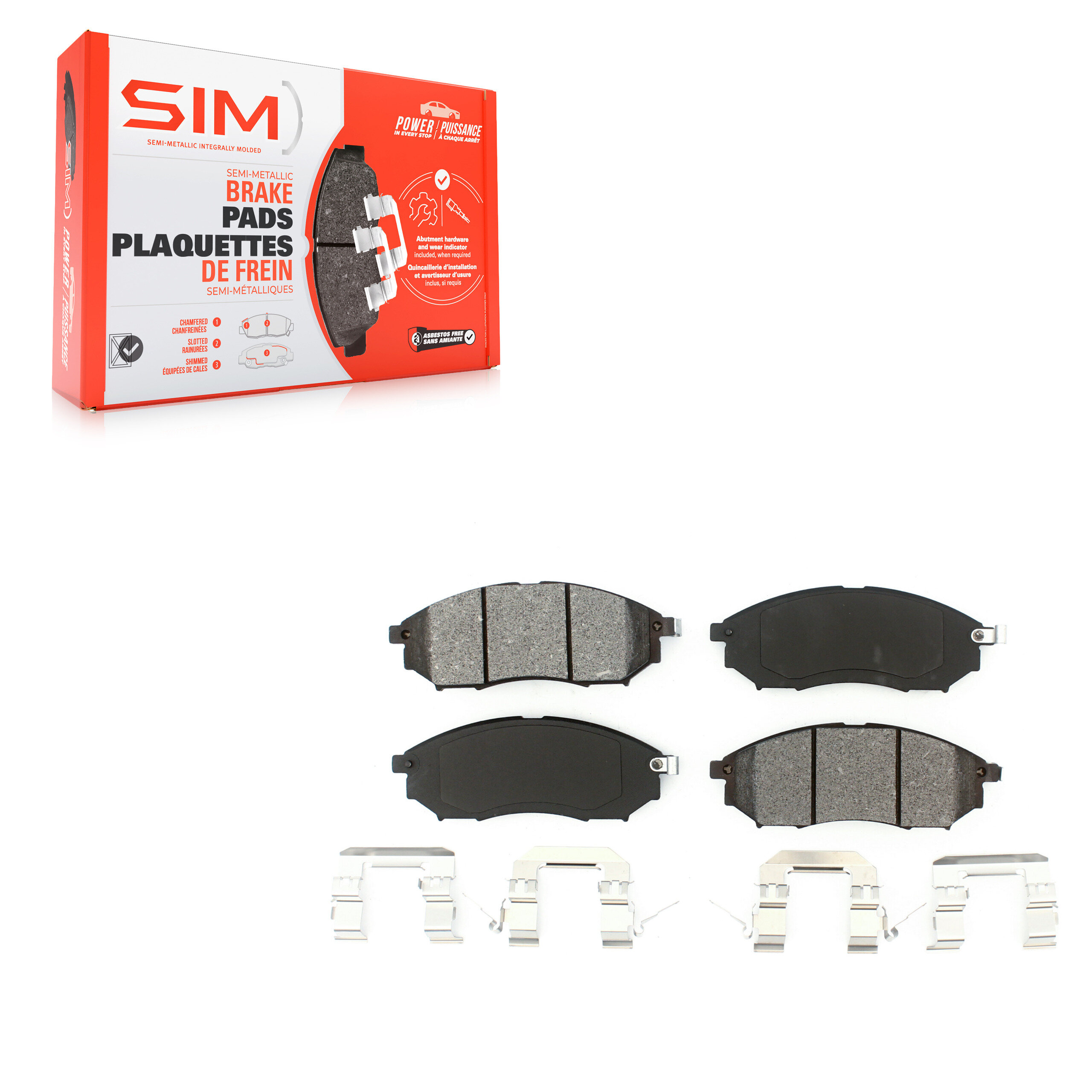 SIM - SIM-888 - Front Disc Brake Pad