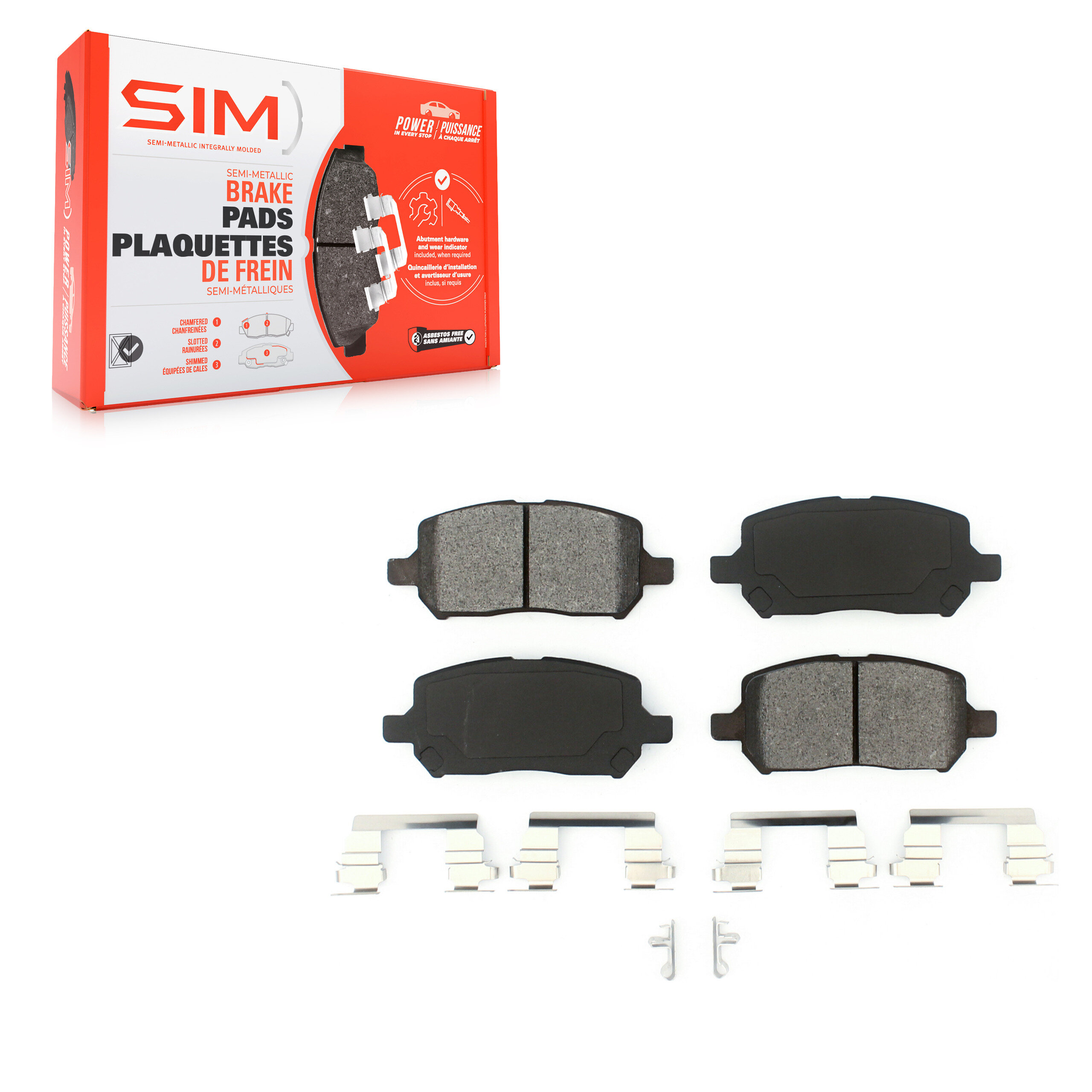 SIM - SIM-956 - Front Disc Brake Pad
