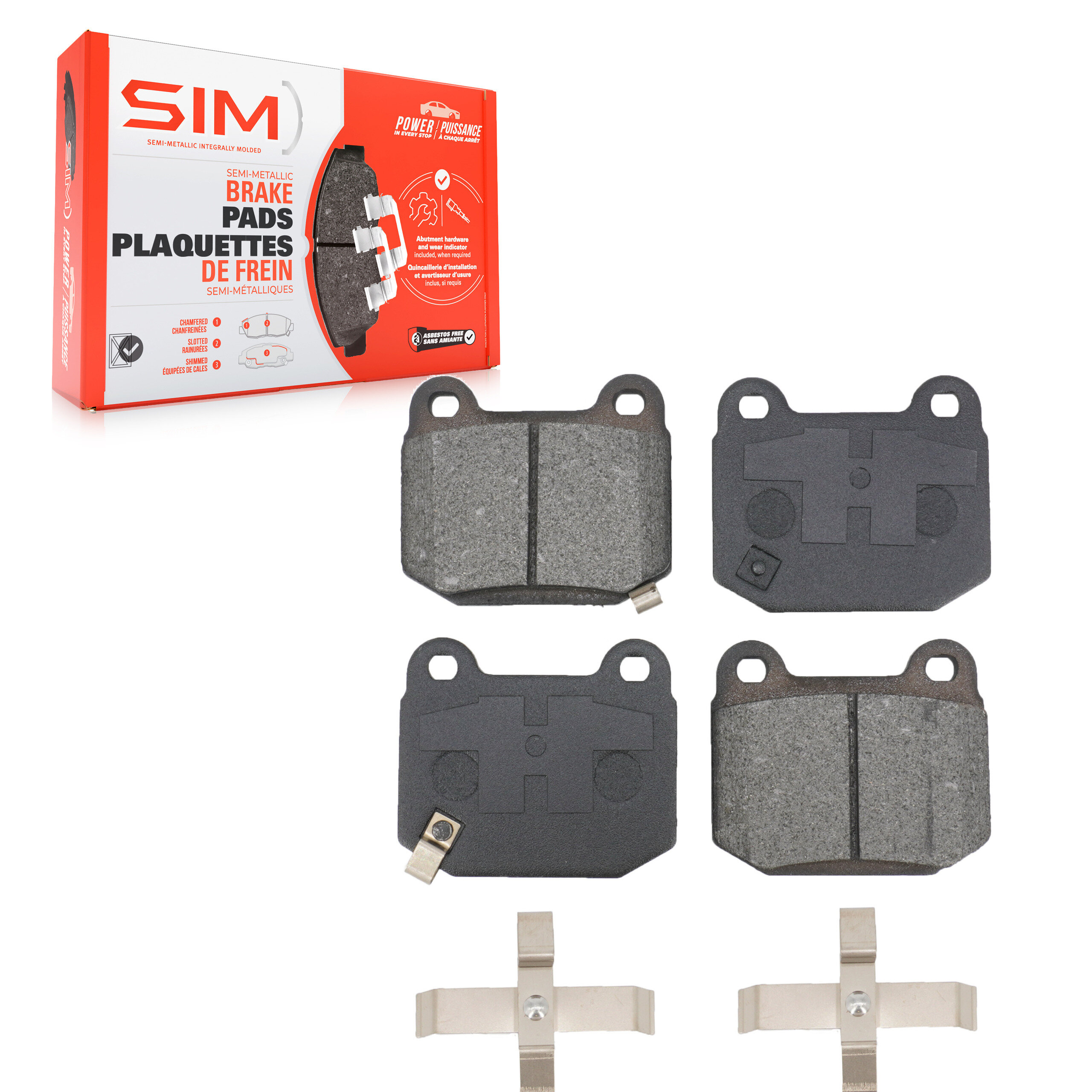 SIM - SIM-961 - Rear Disc Brake Pad