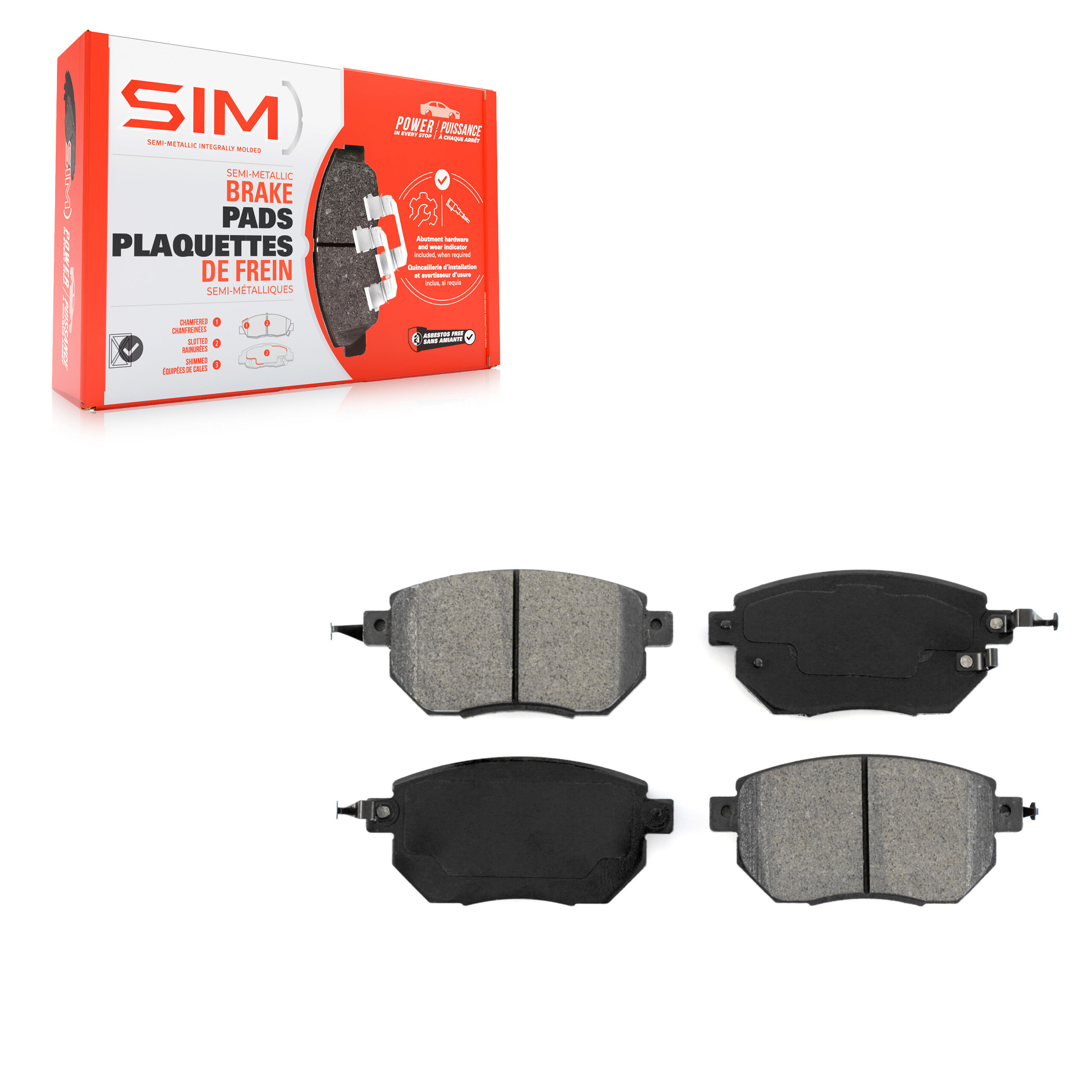 SIM - SIM-969 - Front Disc Brake Pad