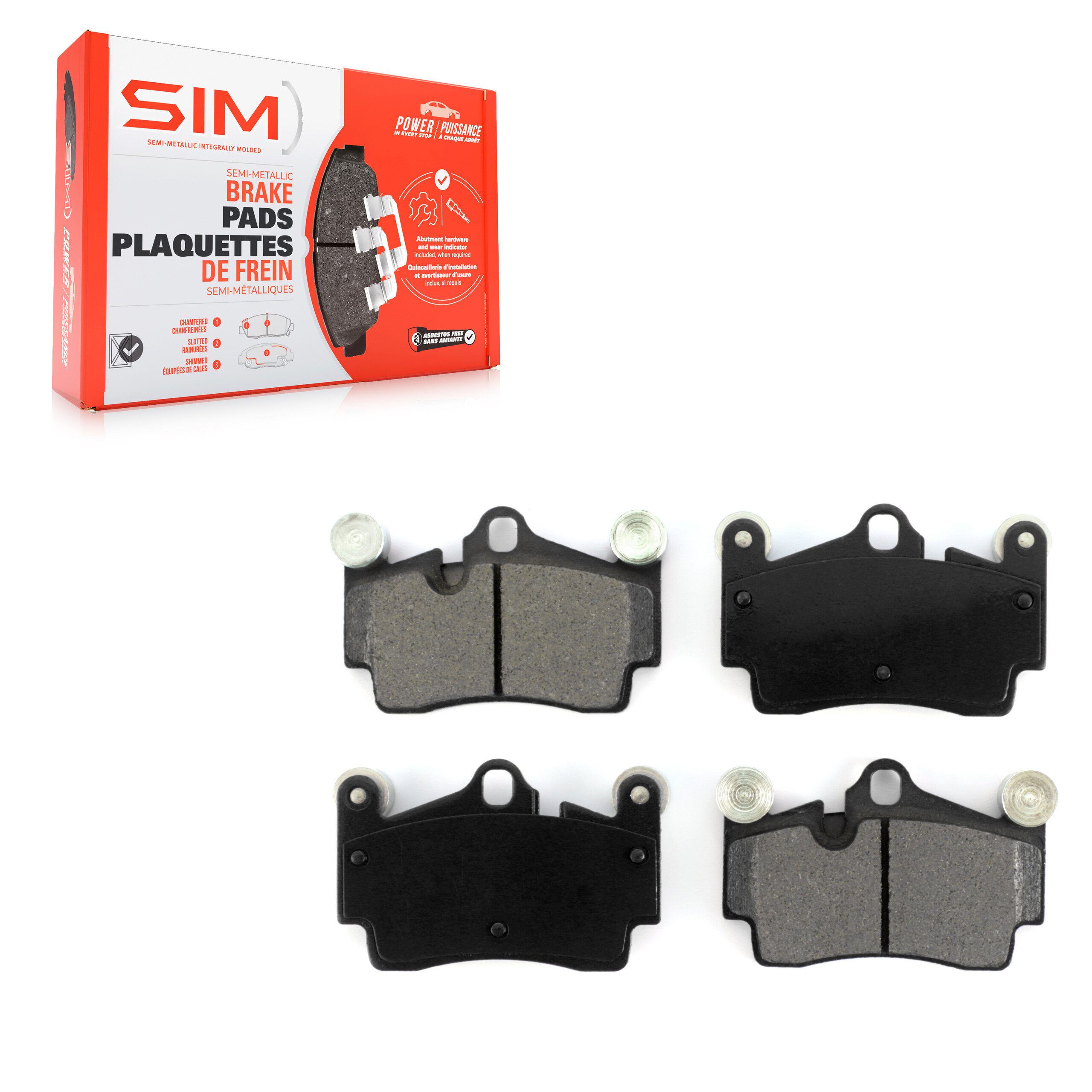 SIM - SIM-978 - Rear Disc Brake Pad