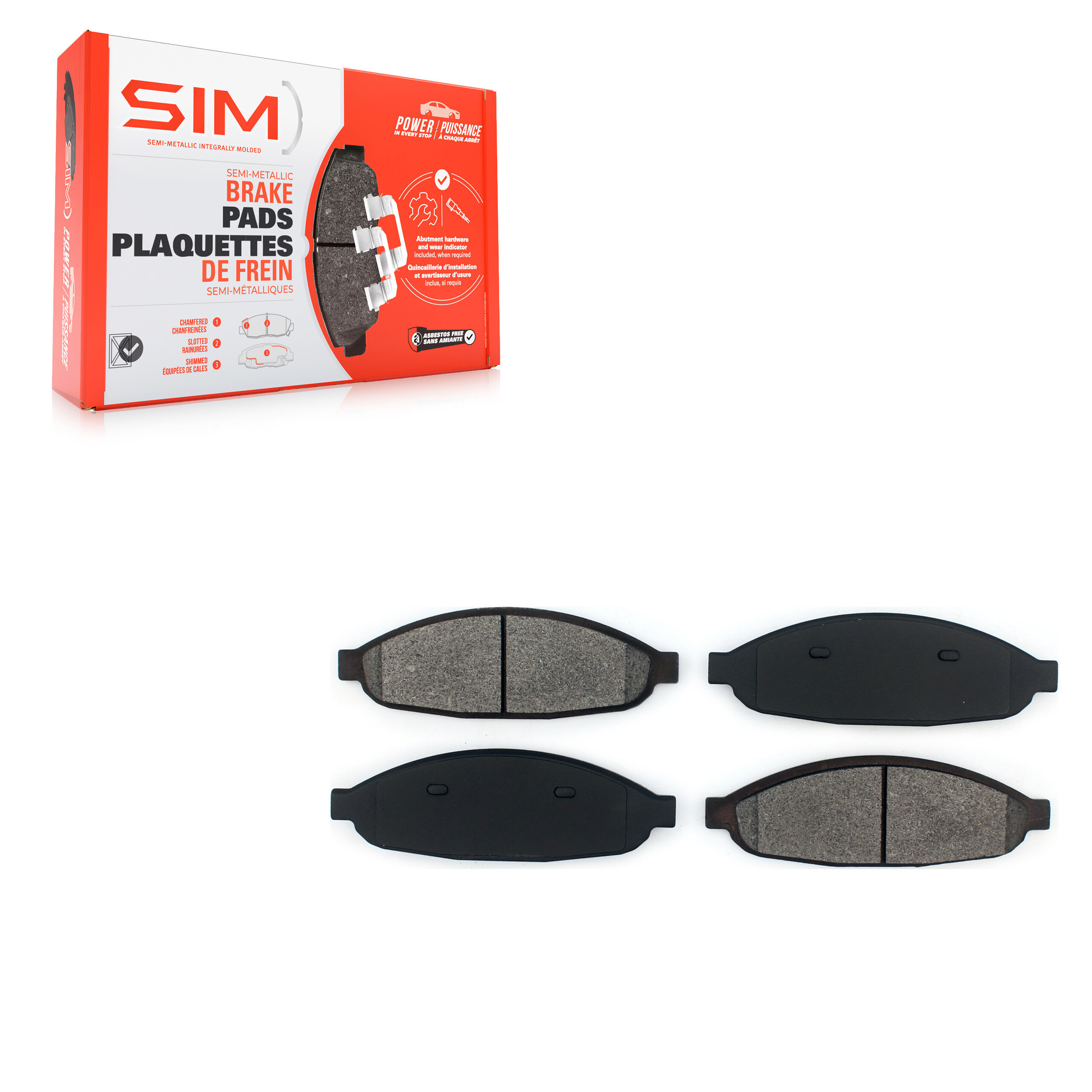 SIM - SIM-997 - Front Disc Brake Pad
