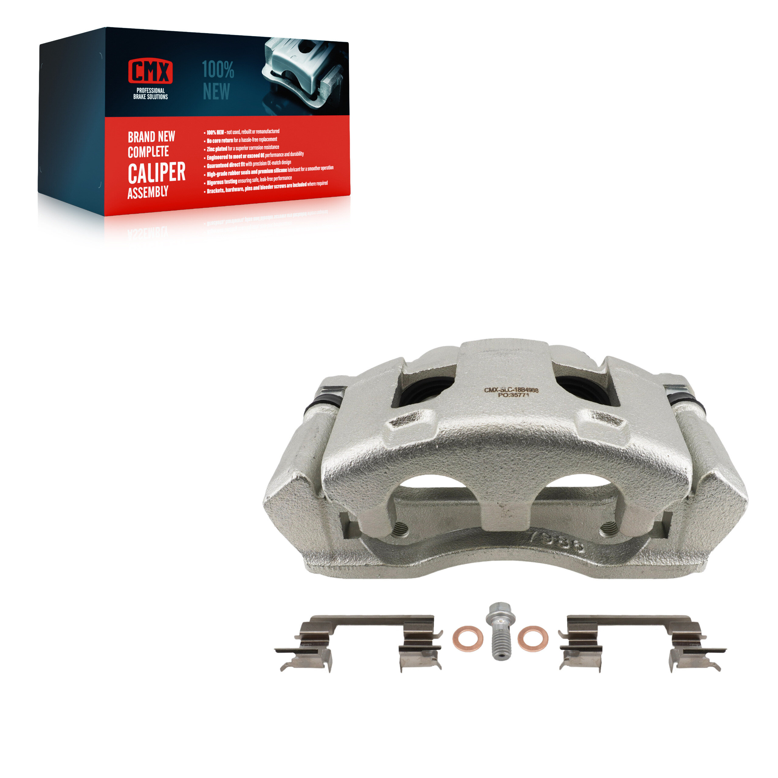 CMX - SLC-18B4988 - Front Left Disc Brake Caliper