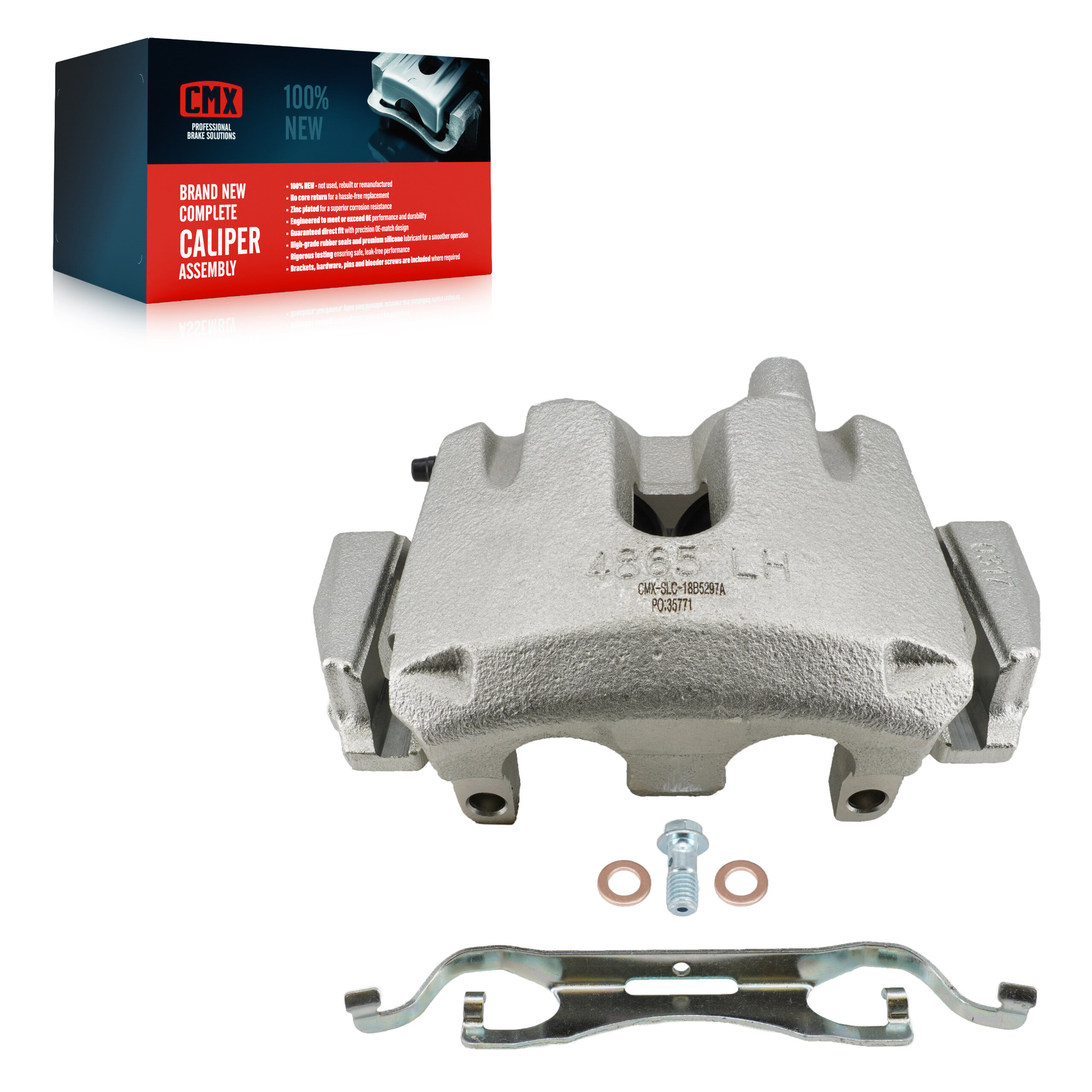CMX - SLC-18B5297A - Front Left Disc Brake Caliper