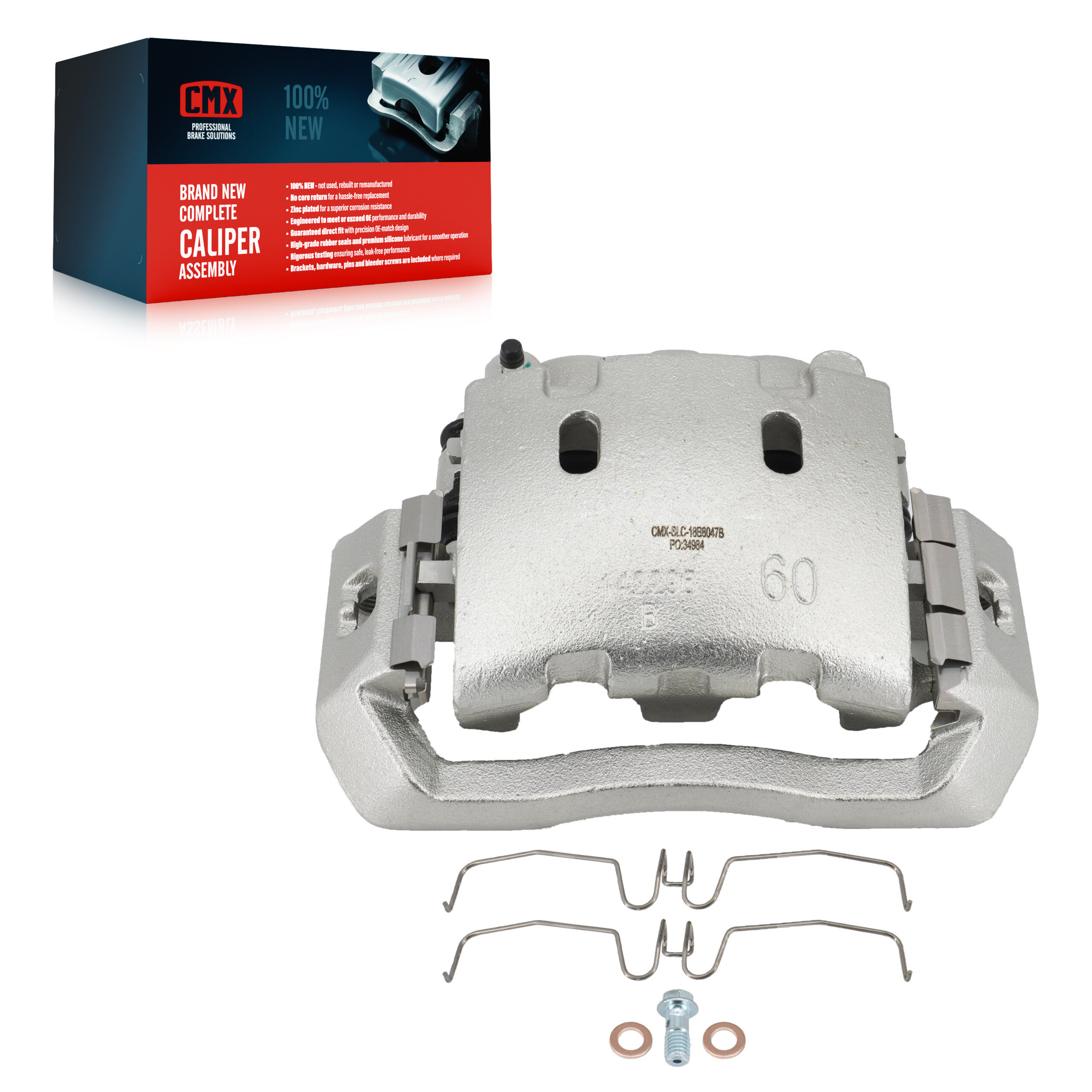 CMX - SLC-18B8047B - Front Left Disc Brake Caliper