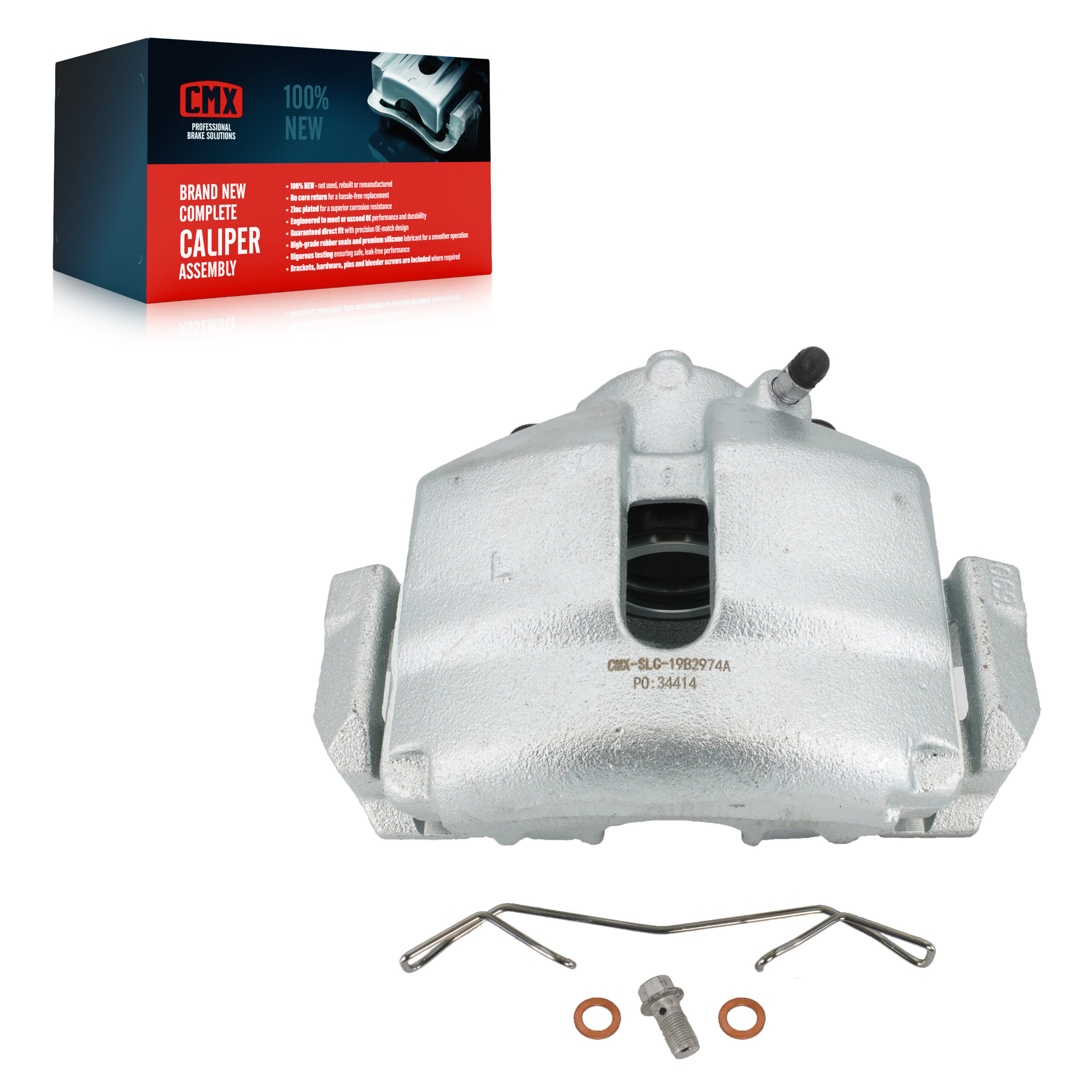 CMX - SLC-19B2974A - Front Left Disc Brake Caliper