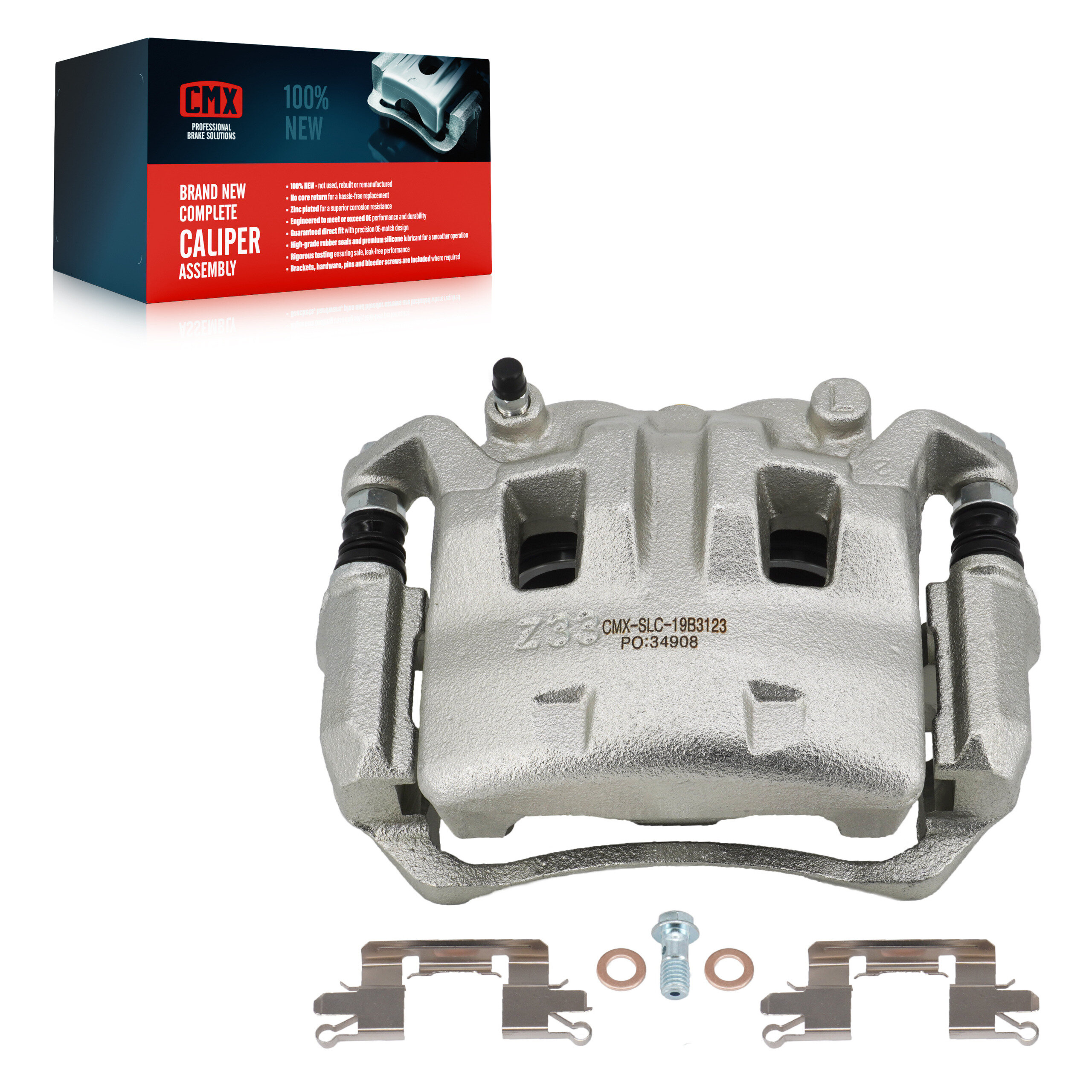 CMX - SLC-19B3123 - Front Left Disc Brake Caliper