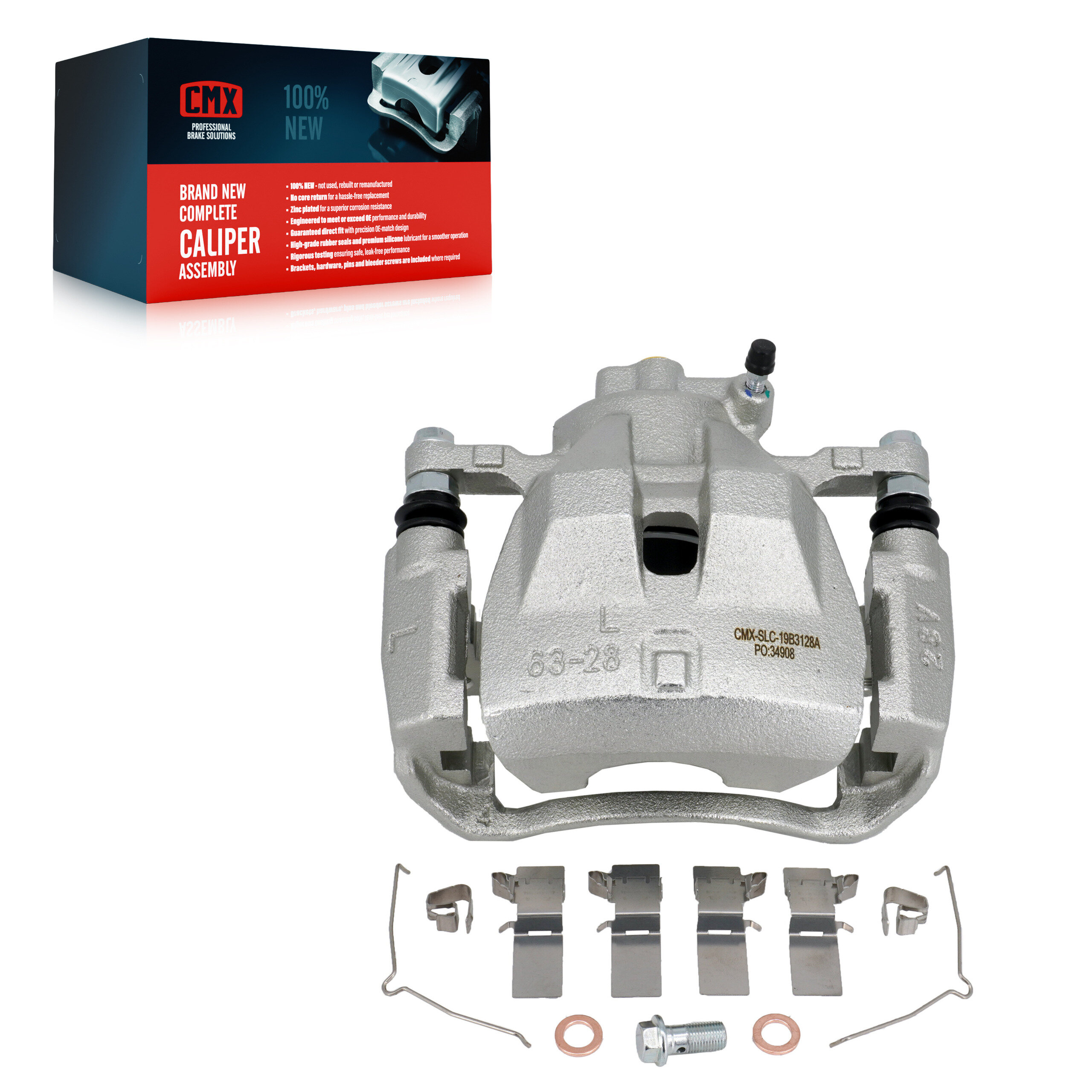 CMX - SLC-19B3128A - Front Left Disc Brake Caliper