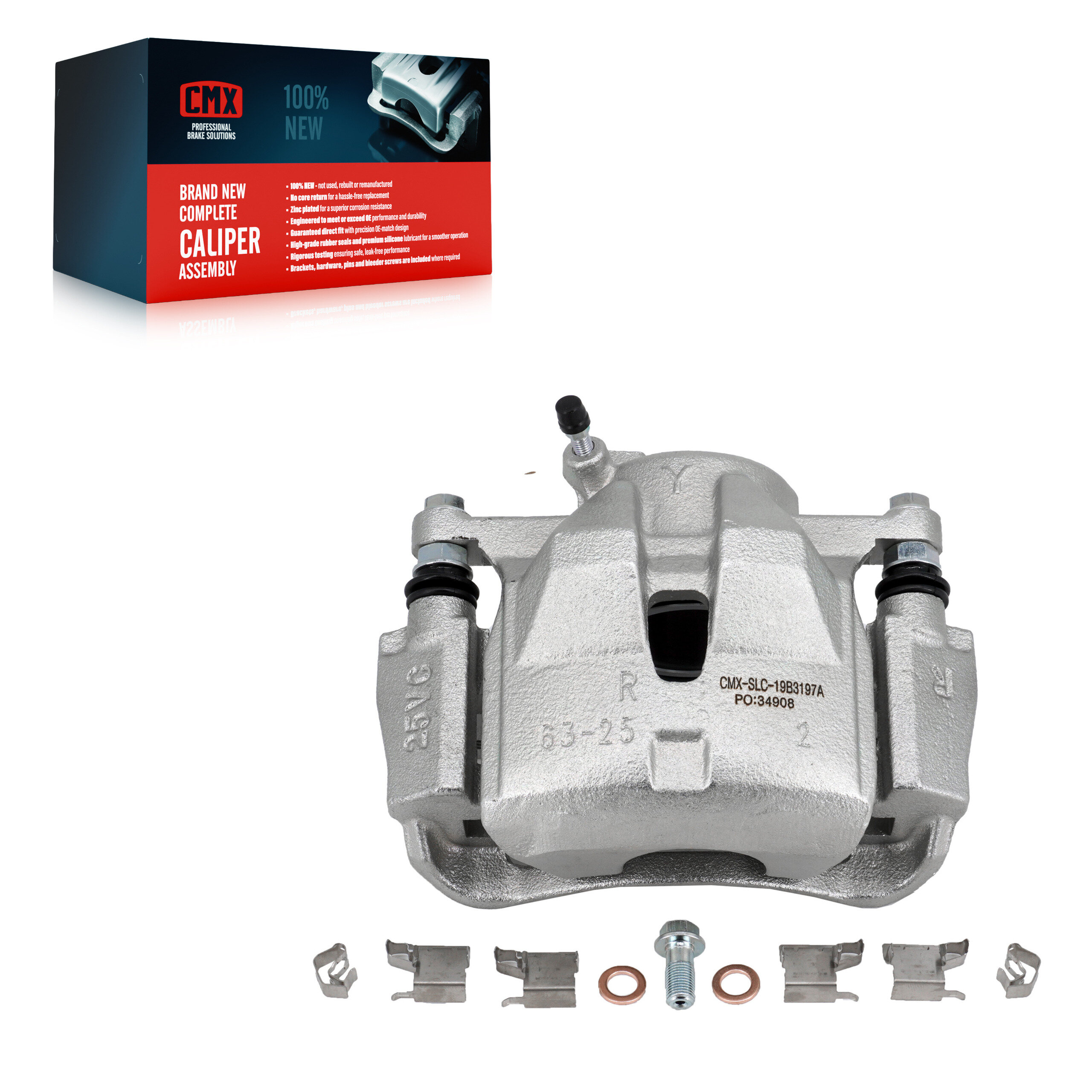 CMX - SLC-19B3197A - Front Right Disc Brake Caliper