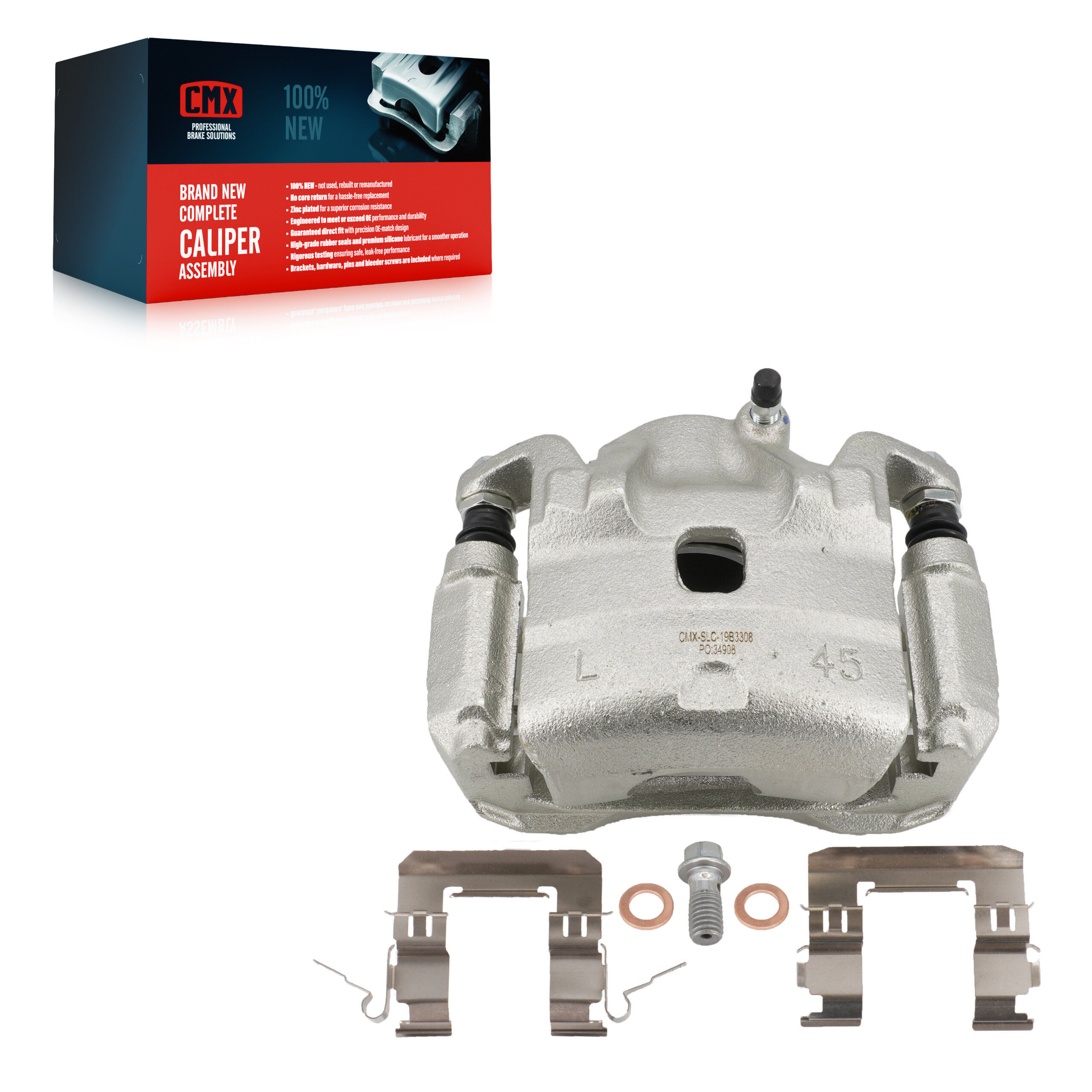 CMX - SLC-19B3308 - Front Left Disc Brake Caliper