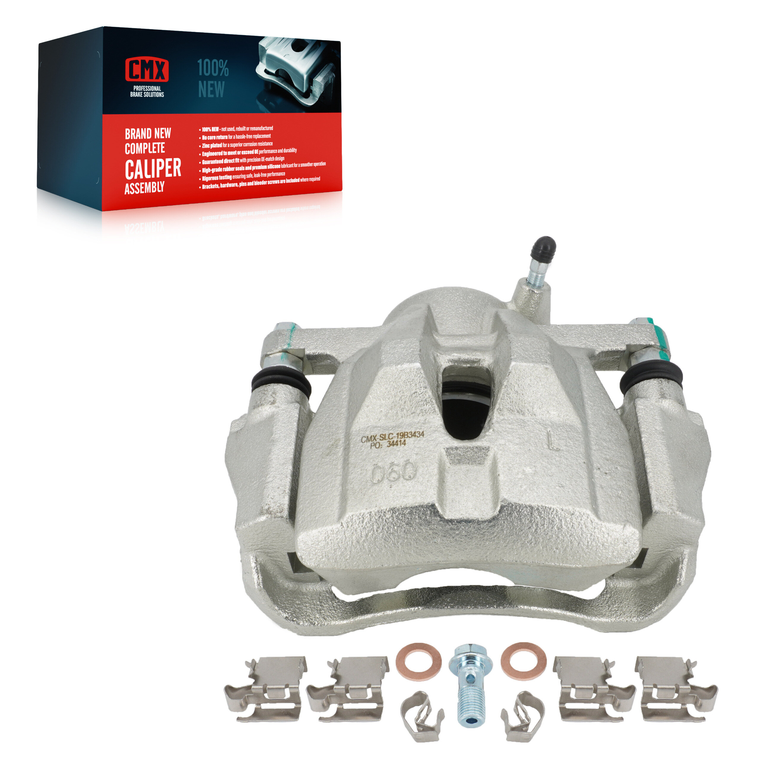 CMX - SLC-19B3434 - Front Left Disc Brake Caliper