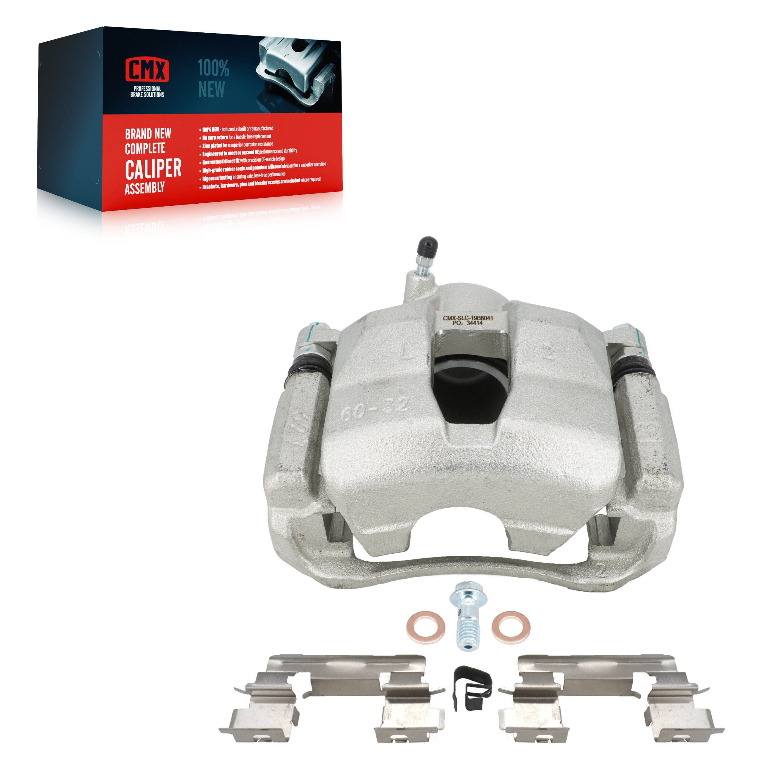 CMX - SLC-19B6041 - Front Left Disc Brake Caliper