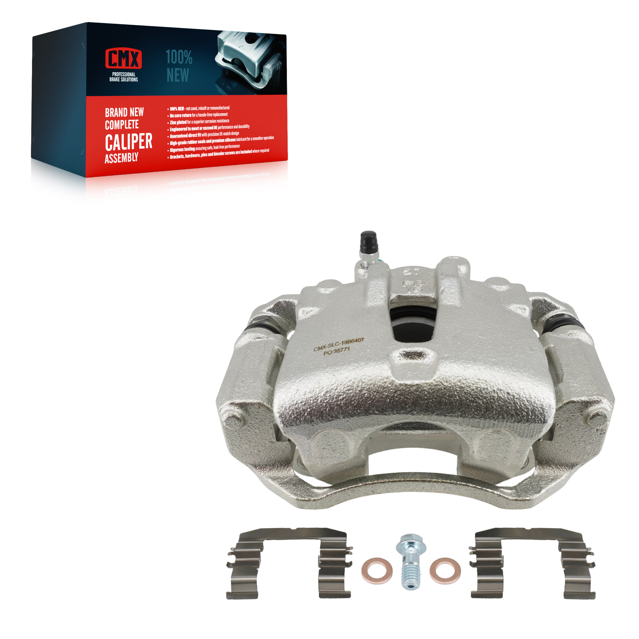 CMX - SLC-19B6407 - Front Left Disc Brake Caliper