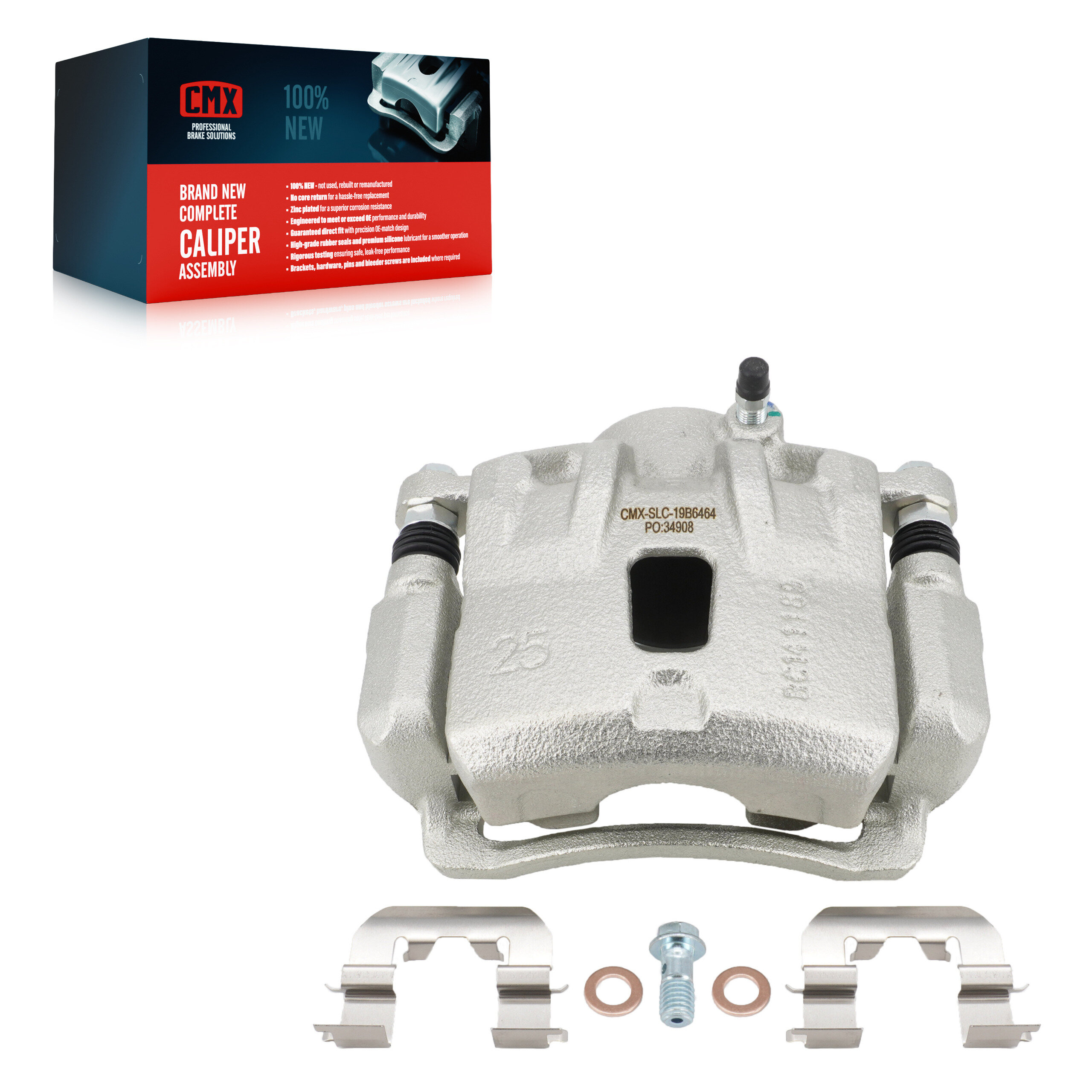 CMX - SLC-19B6464 - Front Left Disc Brake Caliper