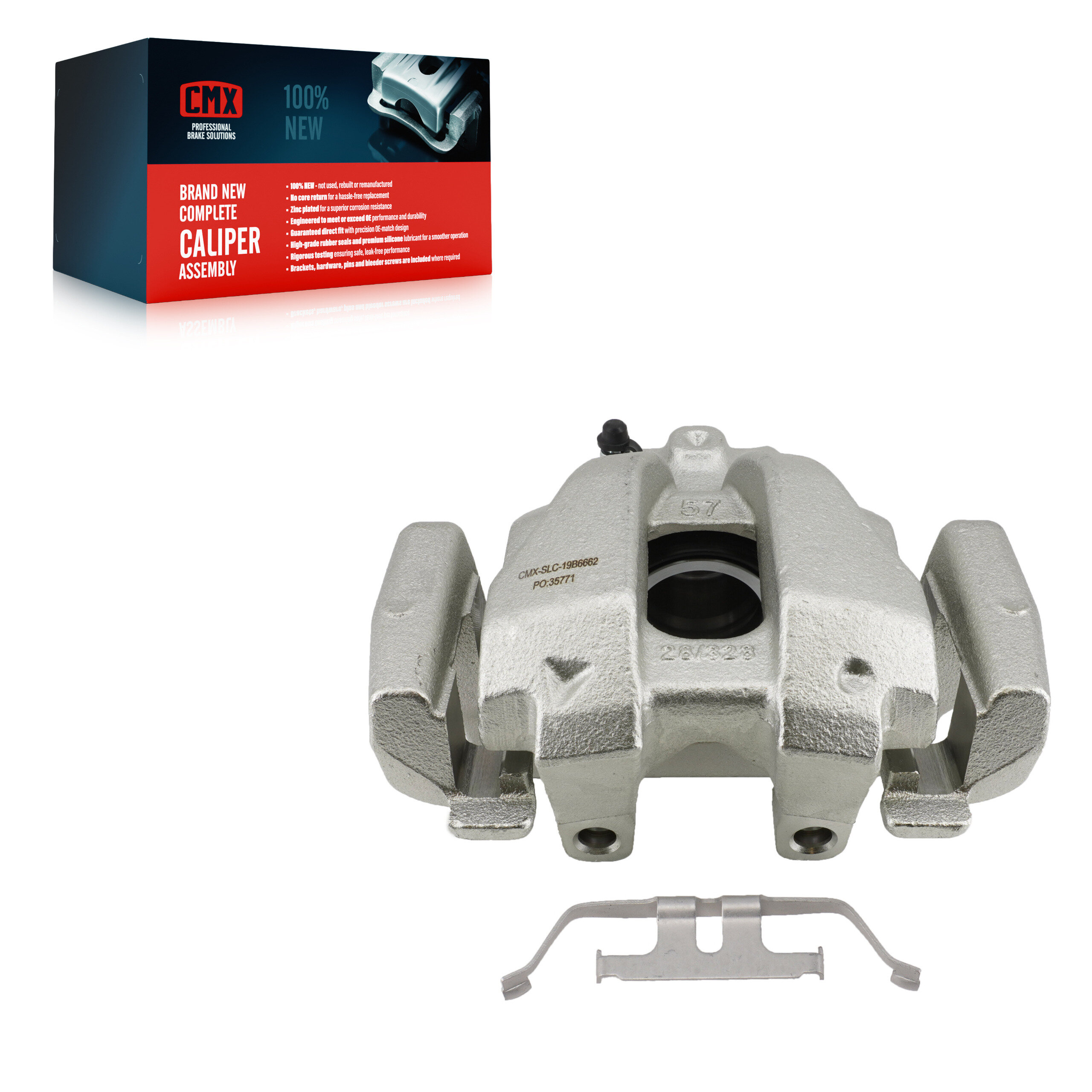CMX - SLC-19B6662 - Front Left Disc Brake Caliper