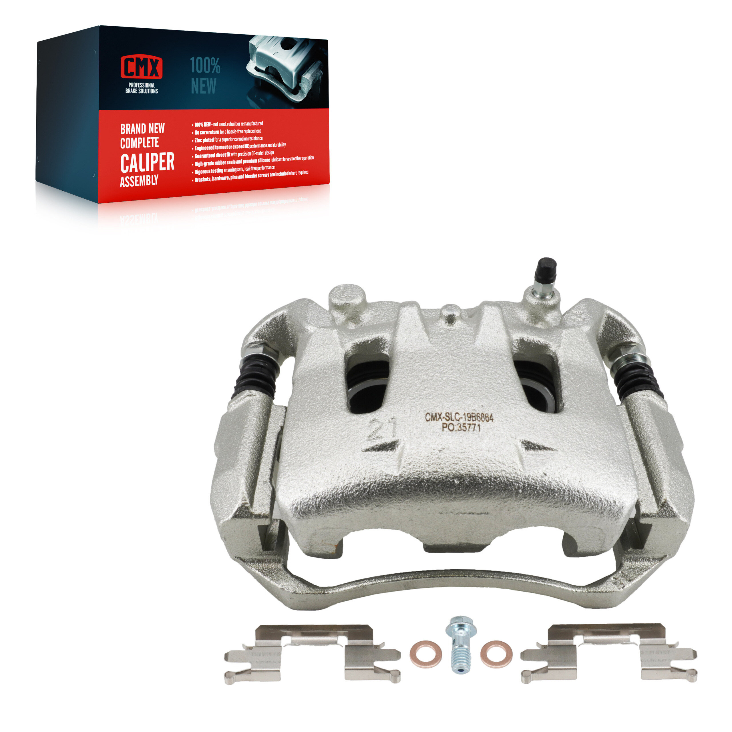 CMX - SLC-19B6864 - Front Left Disc Brake Caliper