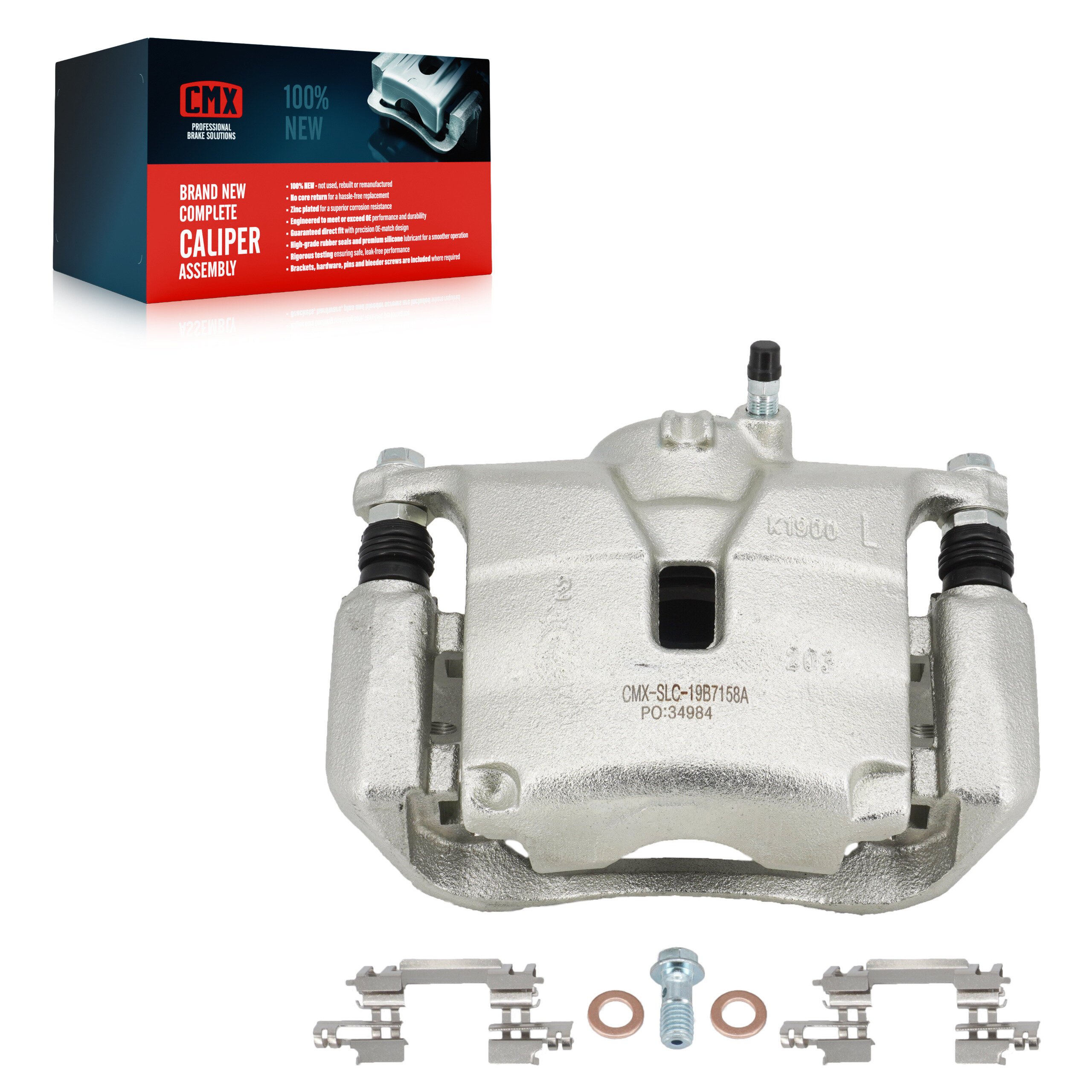 CMX - SLC-19B7158A - Front Left Disc Brake Caliper