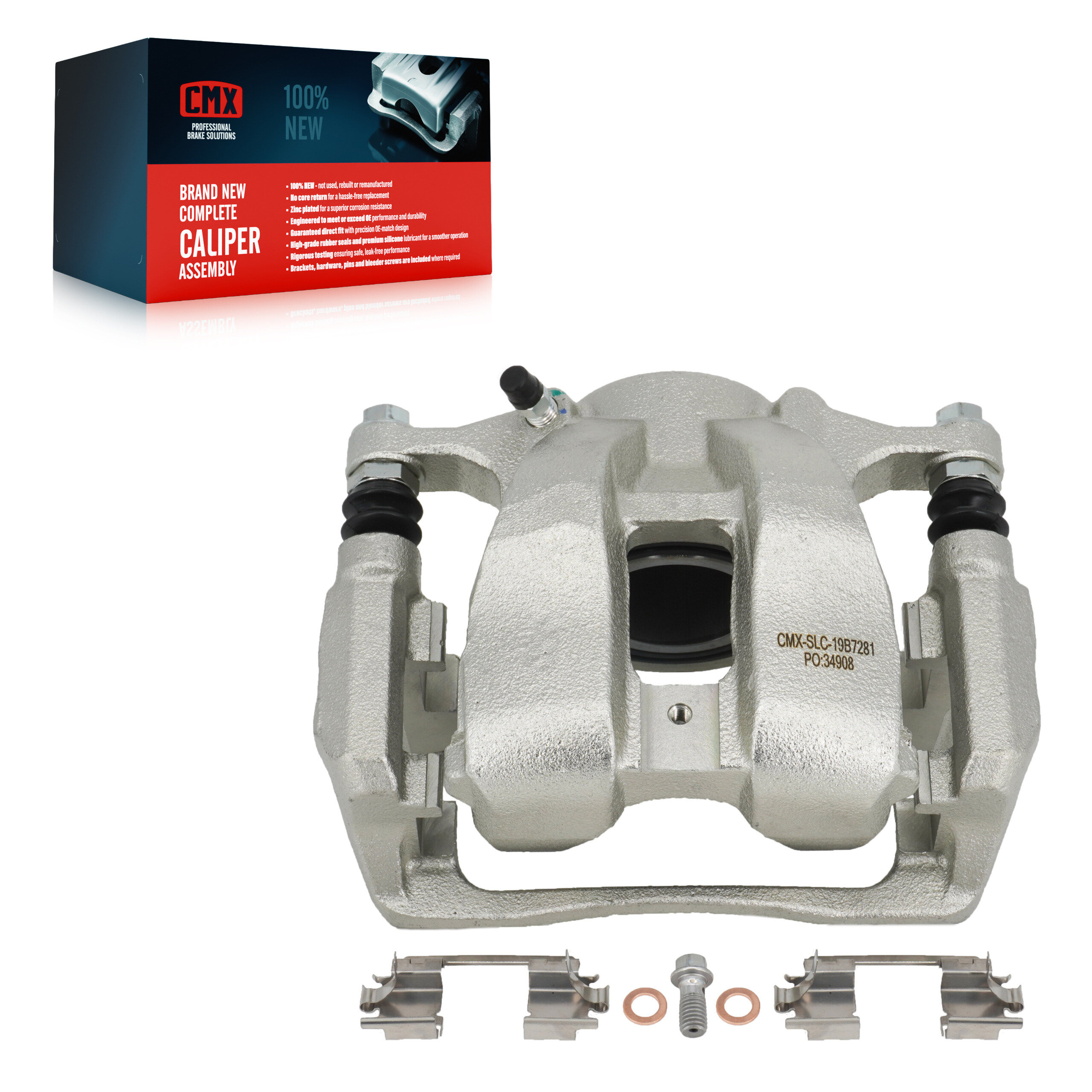 CMX - SLC-19B7281 - Front Right Disc Brake Caliper