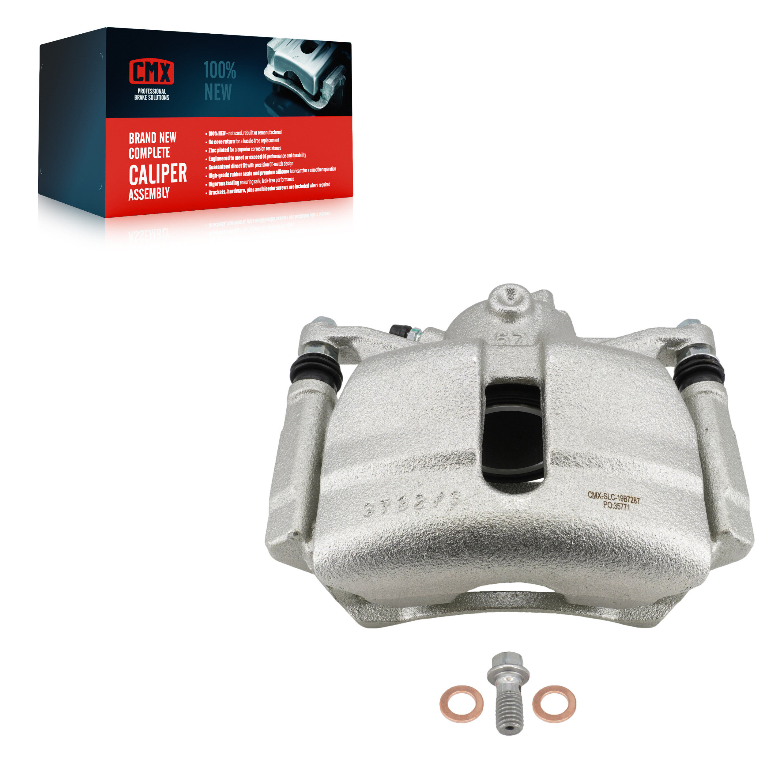 CMX - SLC-19B7287 - Front Right Disc Brake Caliper