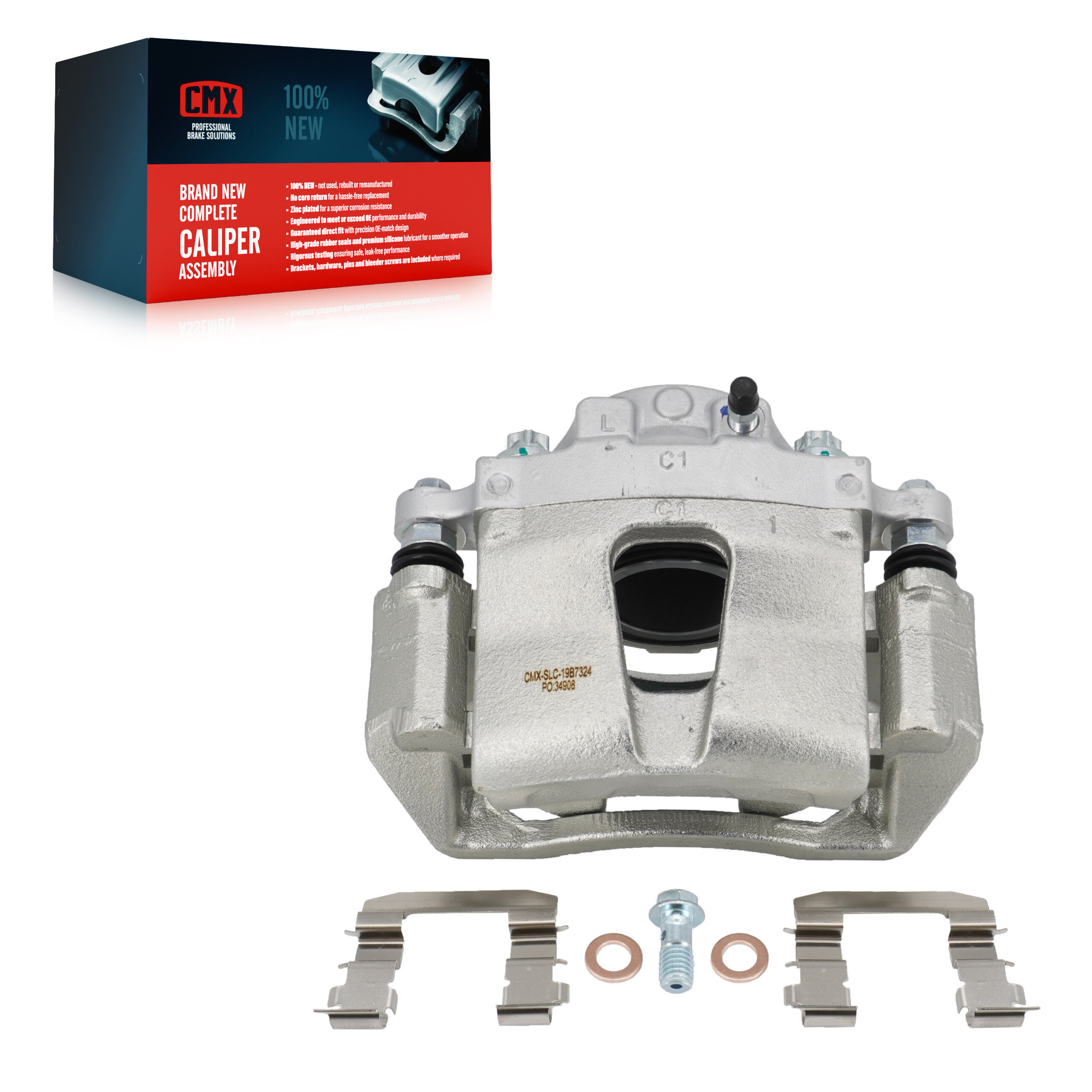 CMX - SLC-19B7324 - Front Left Disc Brake Caliper