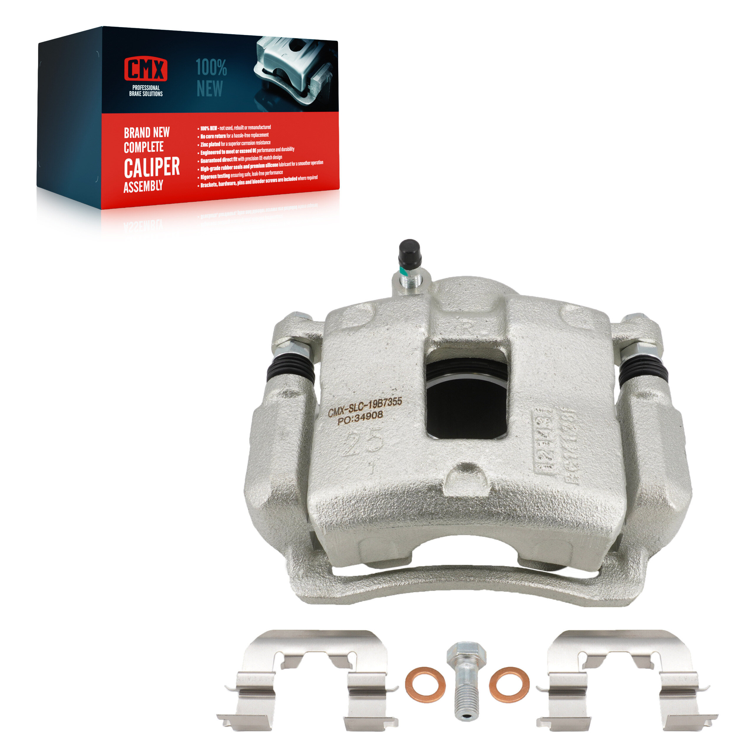 CMX - SLC-19B7355 - Front Right Disc Brake Caliper