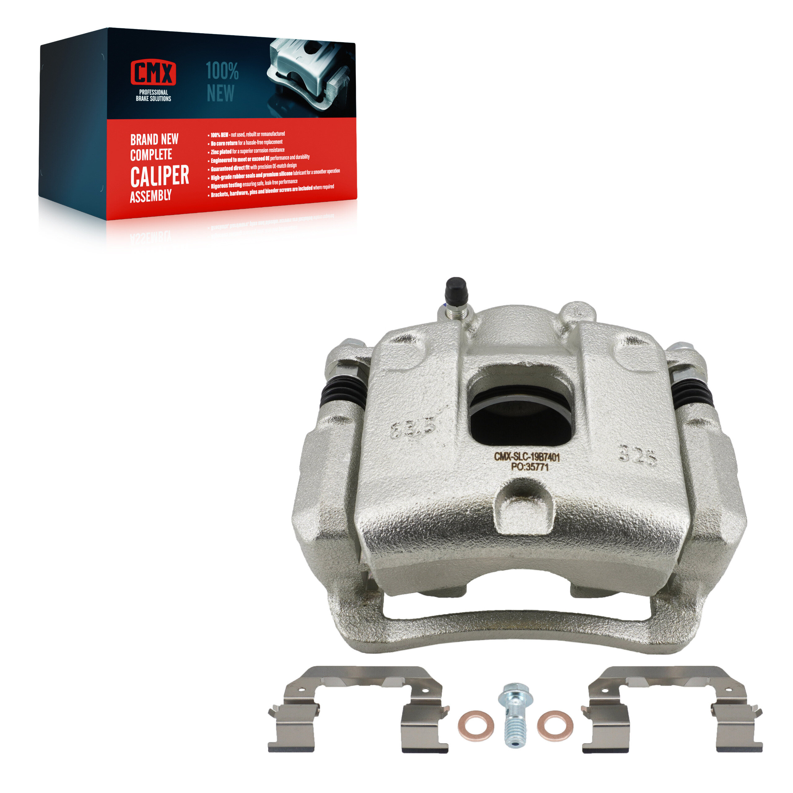 CMX - SLC-19B7401 - Front Left Disc Brake Caliper