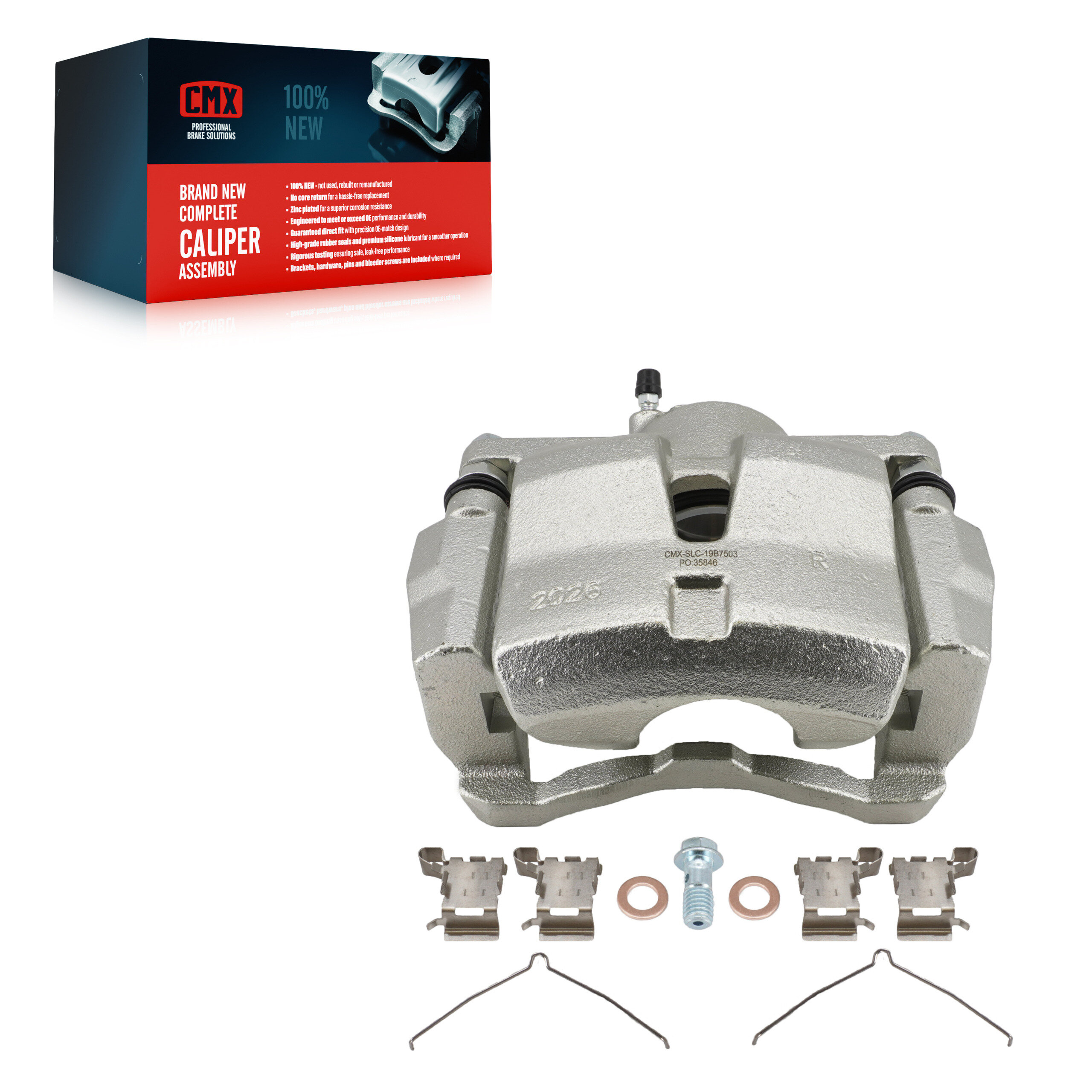 CMX - SLC-19B7503 - Front Right Disc Brake Caliper