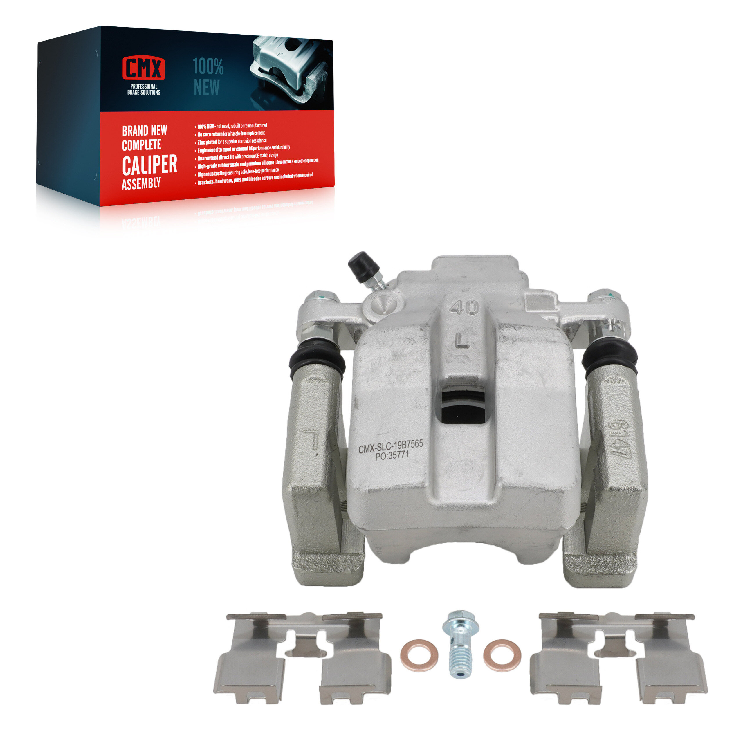 CMX - SLC-19B7565 - Rear Left Disc Brake Caliper