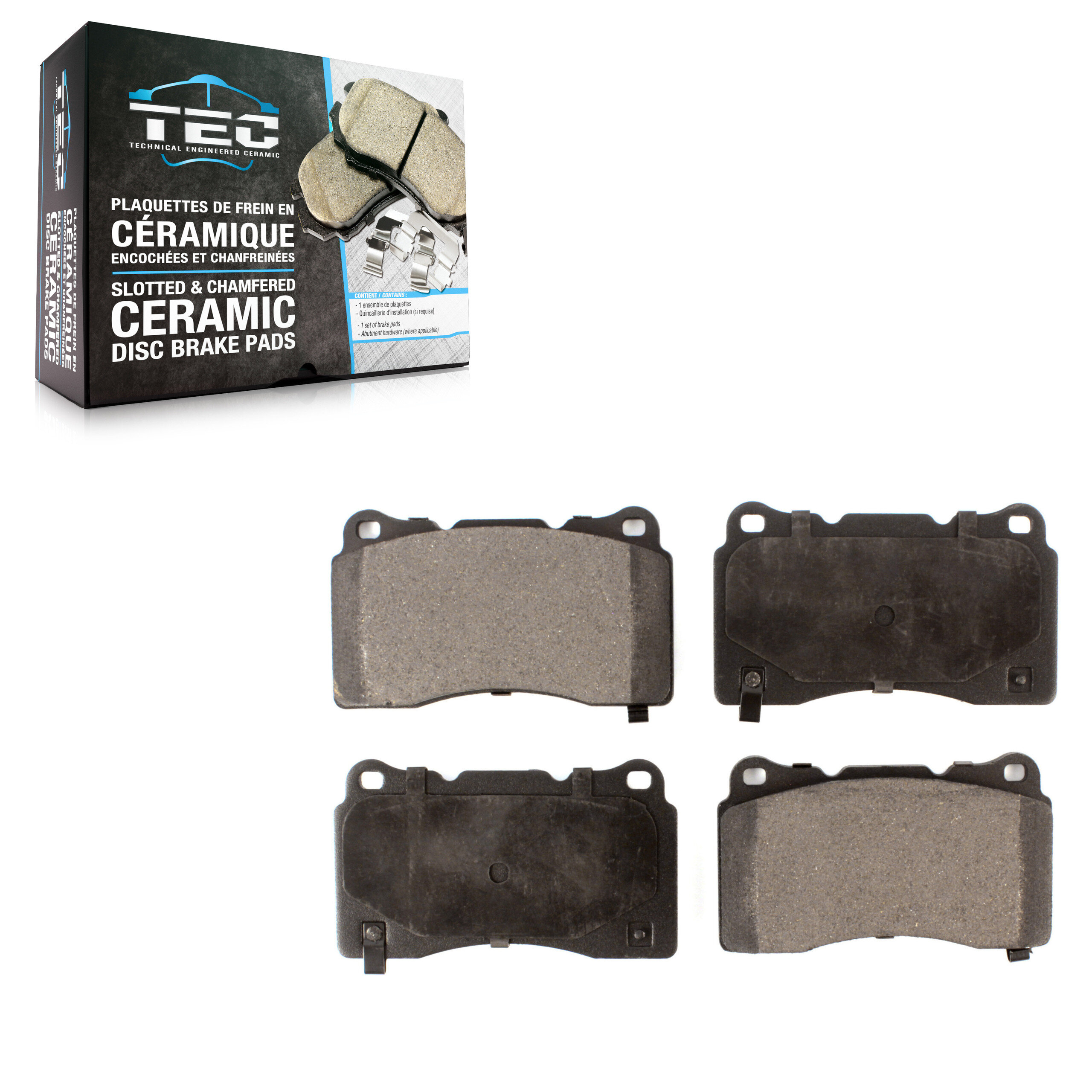 TEC - TEC-1001 - Front Disc Brake Pad