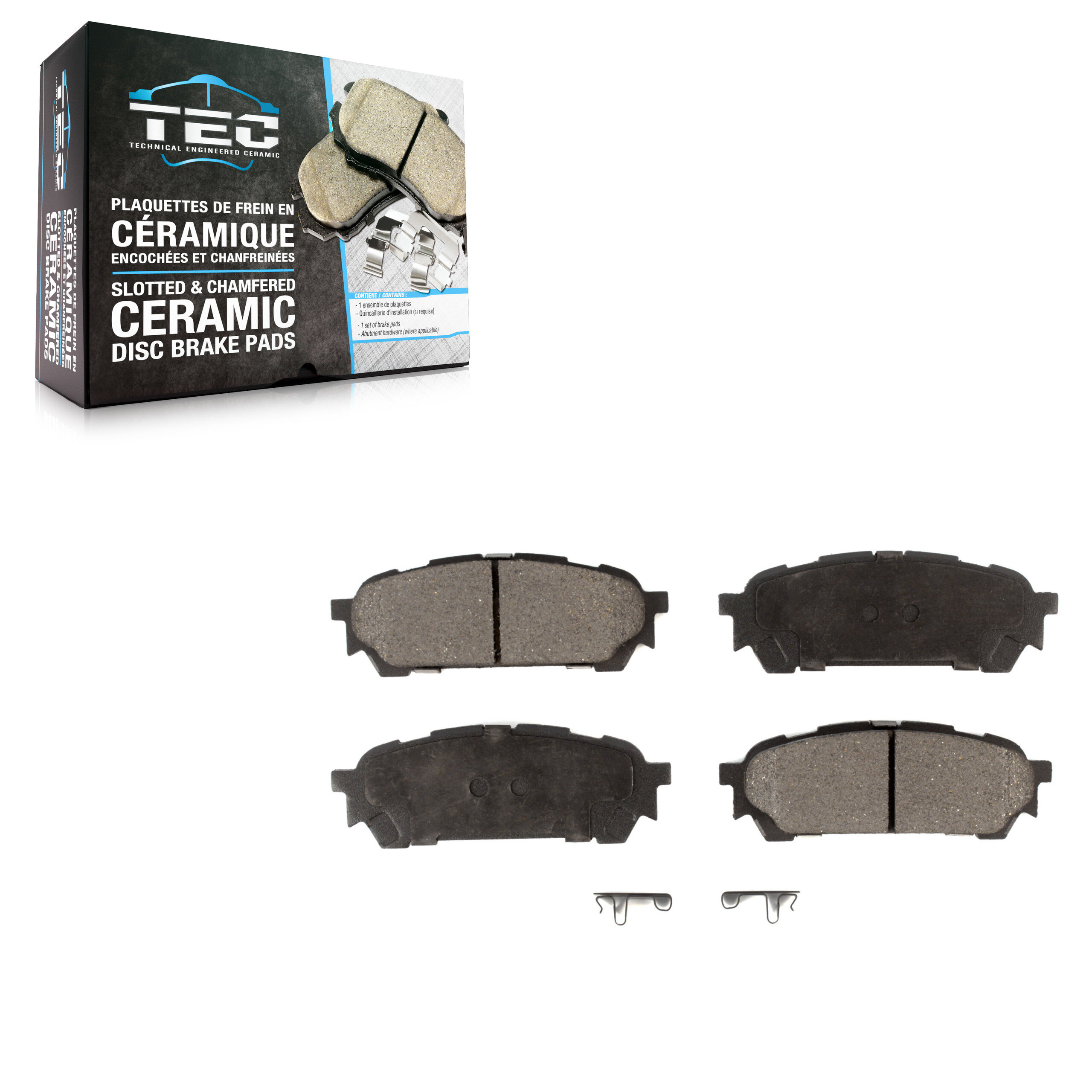 TEC - TEC-1004 - Rear Disc Brake Pad