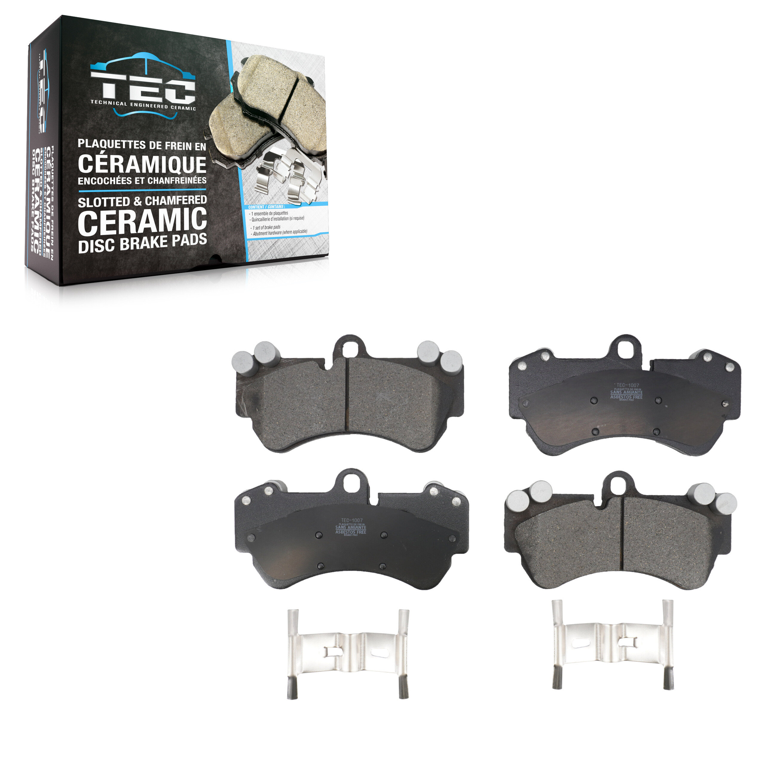 TEC - TEC-1007 - Front Disc Brake Pad