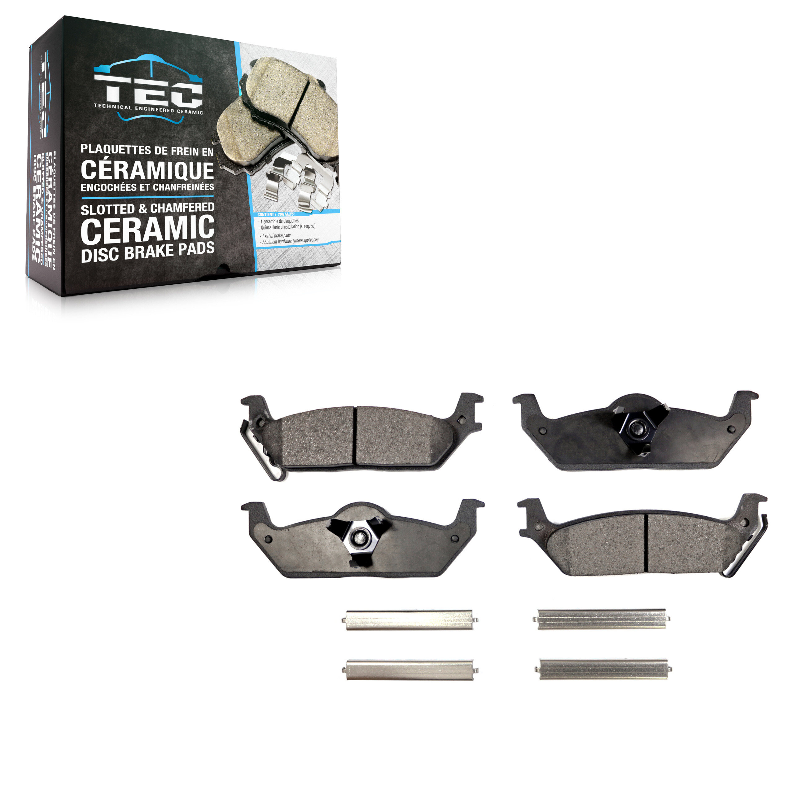 TEC - TEC-1012 - Rear Disc Brake Pad