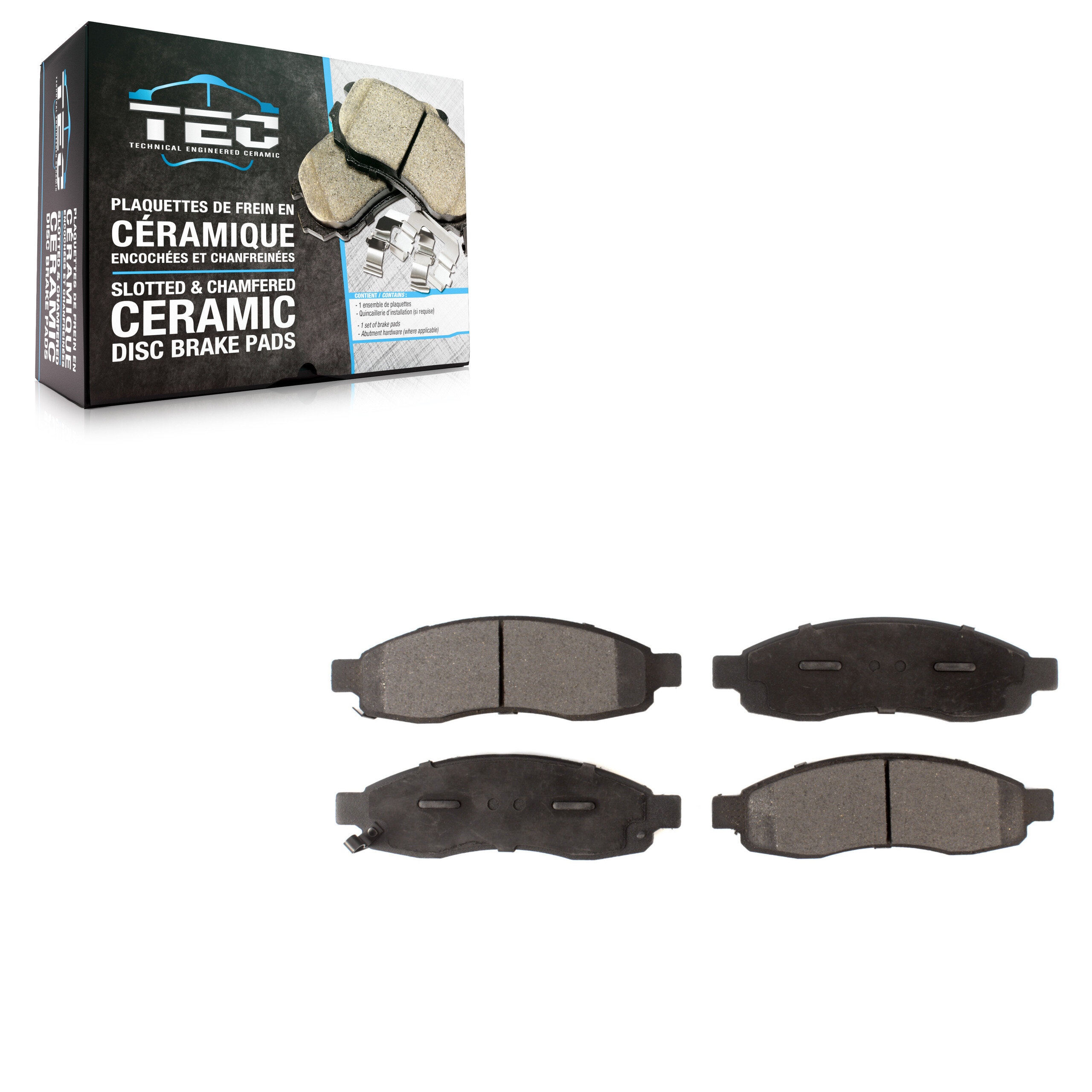 TEC - TEC-1015 - Front Disc Brake Pad