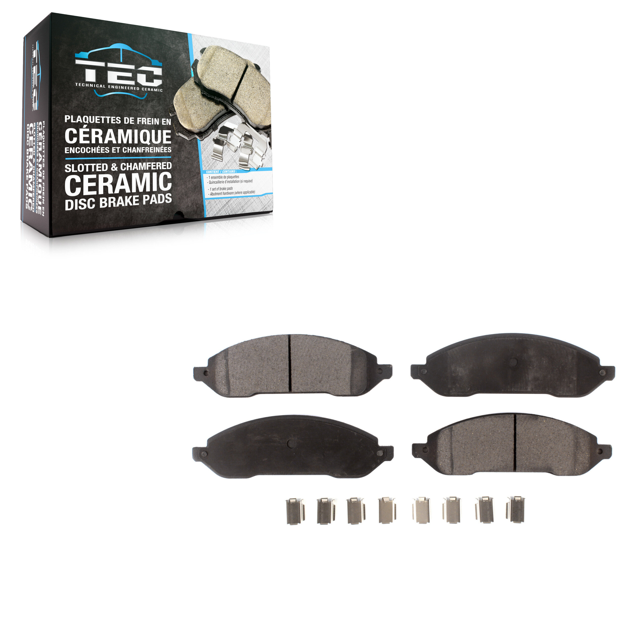 TEC - TEC-1022 - Front Disc Brake Pad