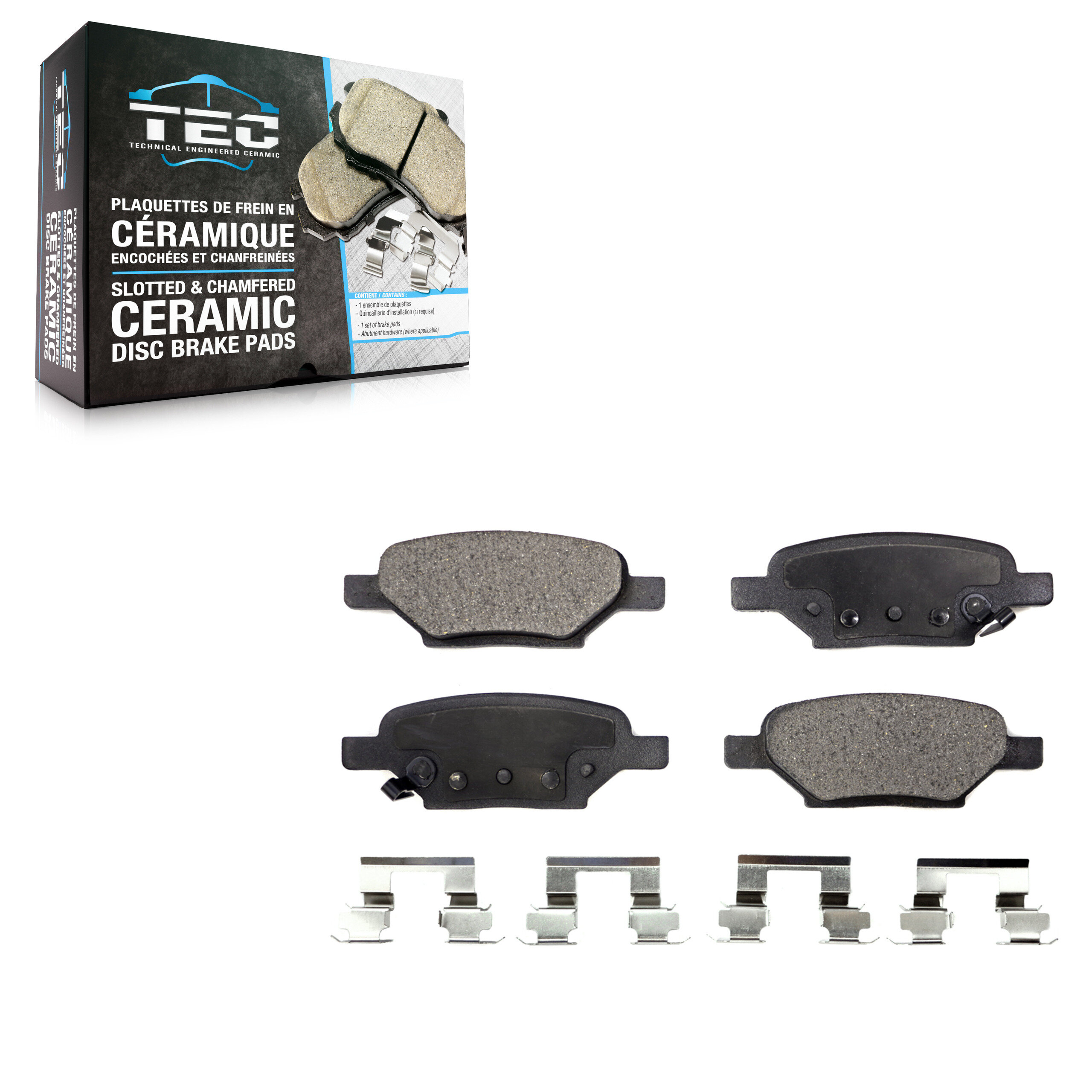 TEC - TEC-1033 - Rear Disc Brake Pad