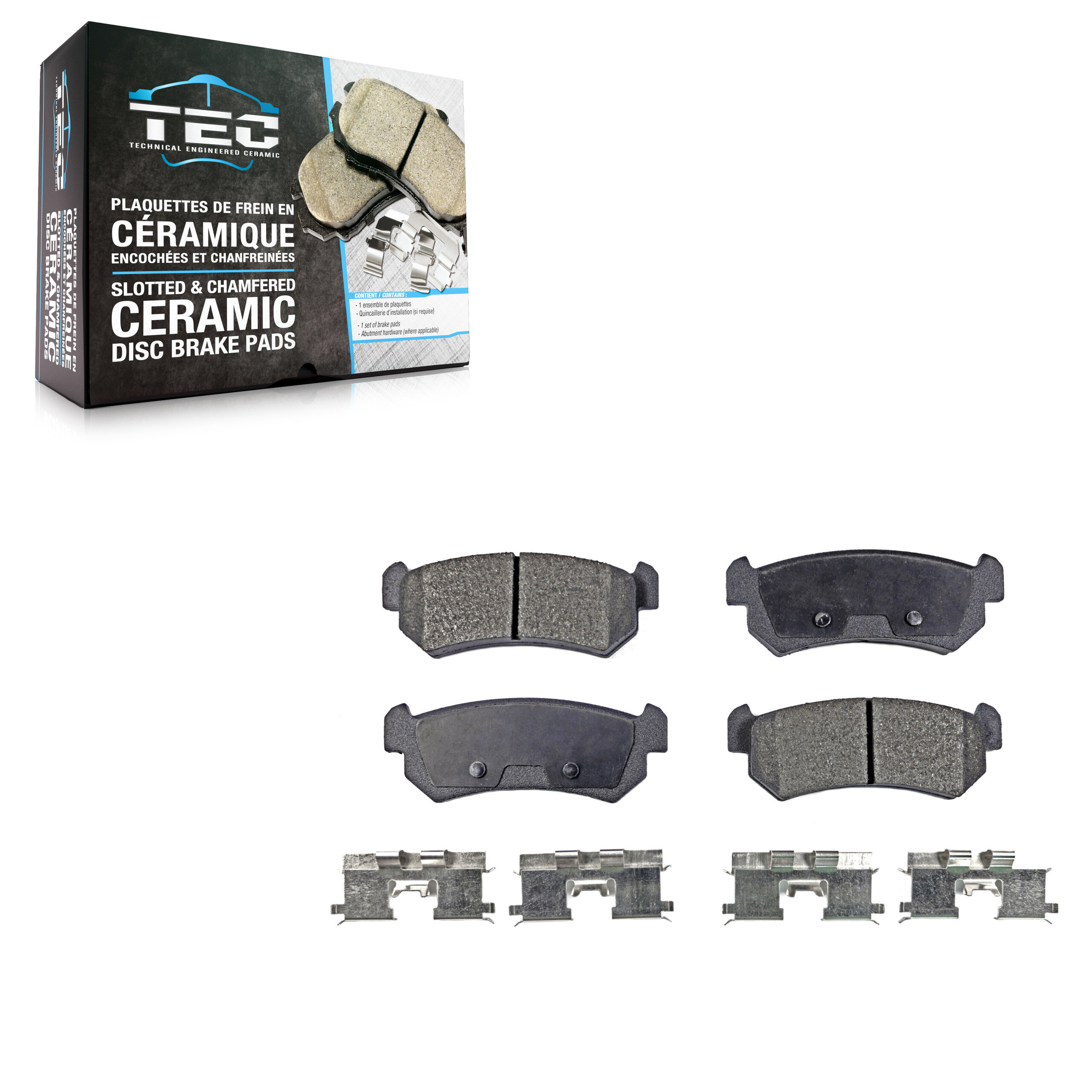 TEC - TEC-1036 - Rear Disc Brake Pad