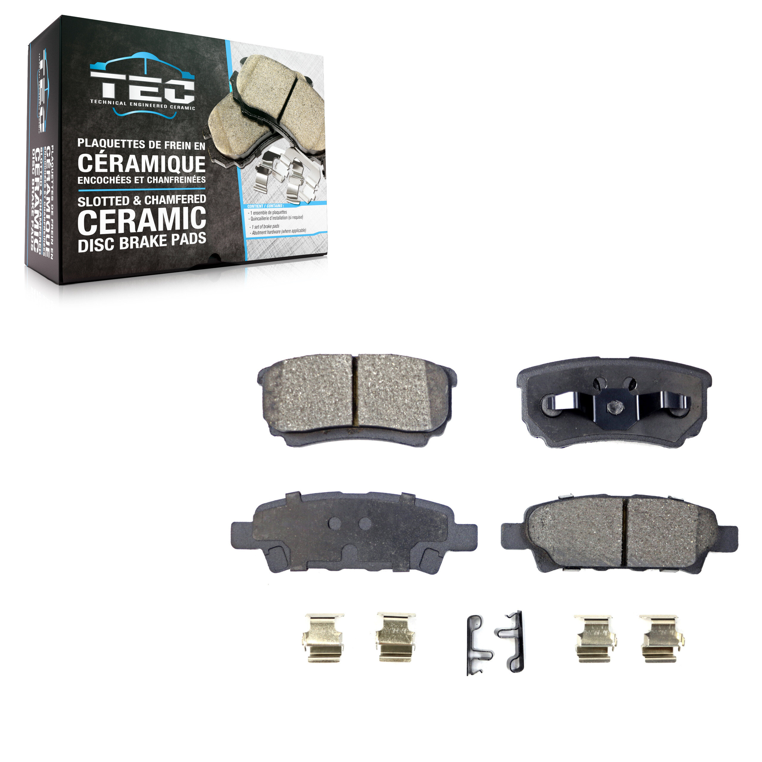 TEC - TEC-1037 - Rear Disc Brake Pad