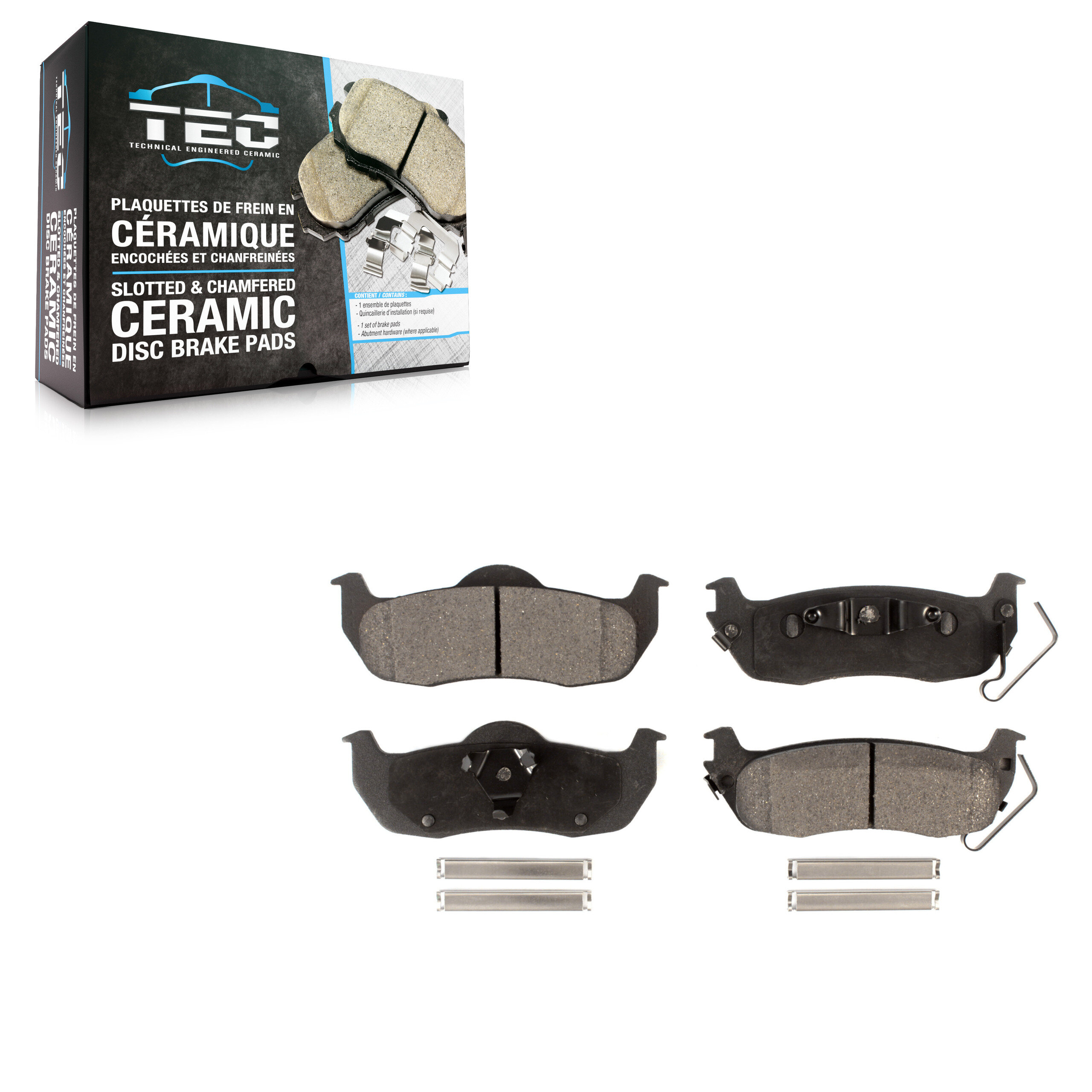 TEC - TEC-1041 - Rear Disc Brake Pad