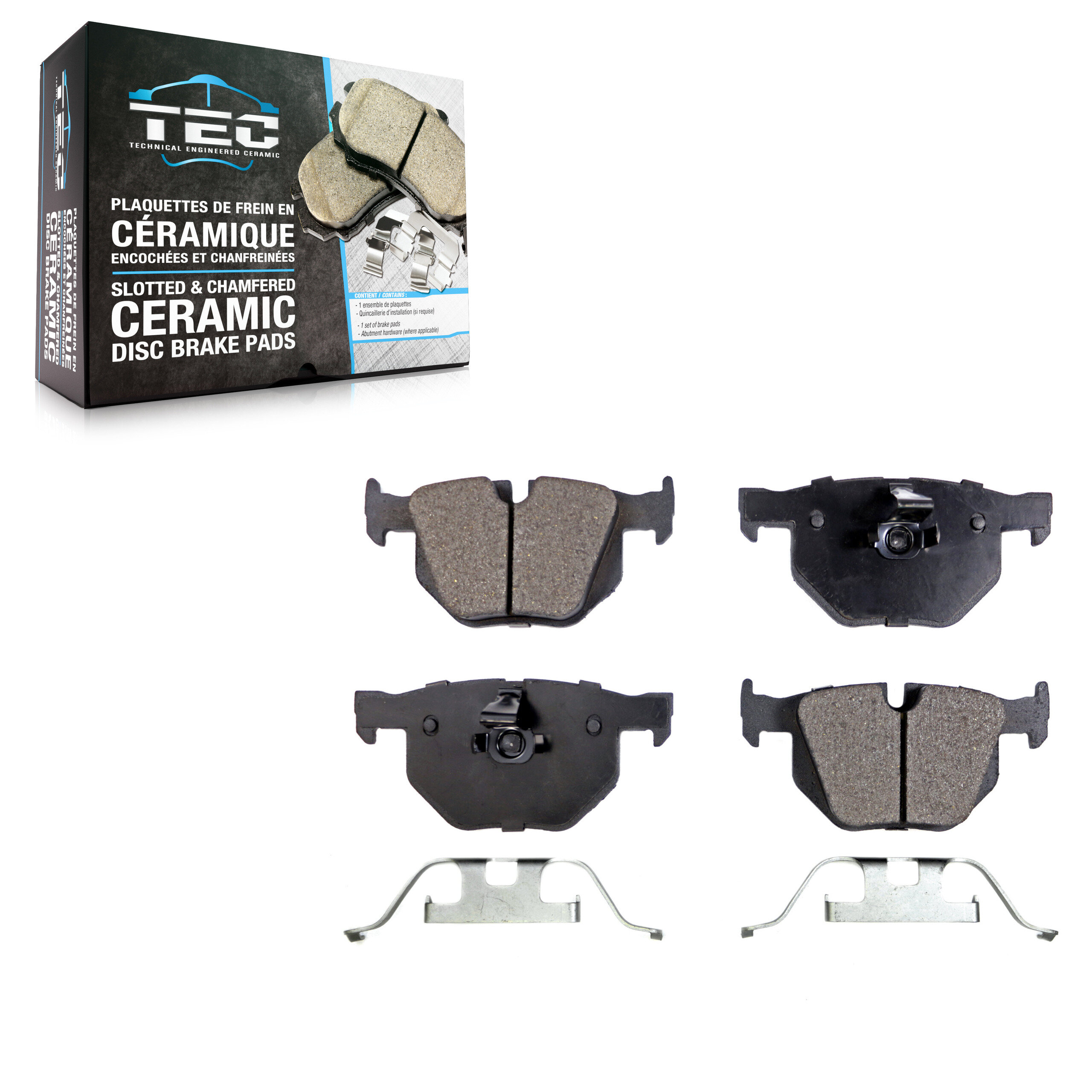 TEC - TEC-1042 - Rear Disc Brake Pad
