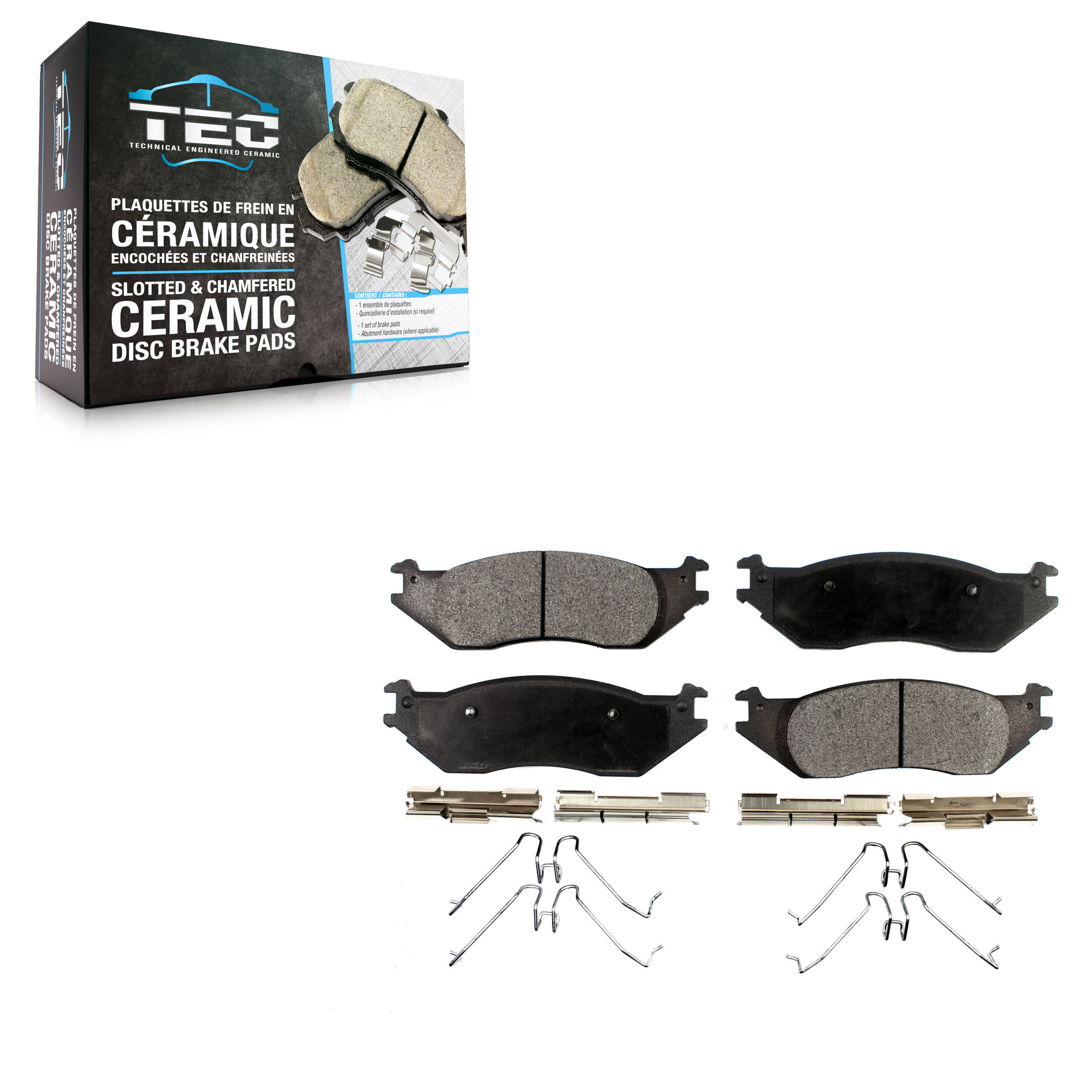 TEC - TEC-1045 - Front Disc Brake Pad