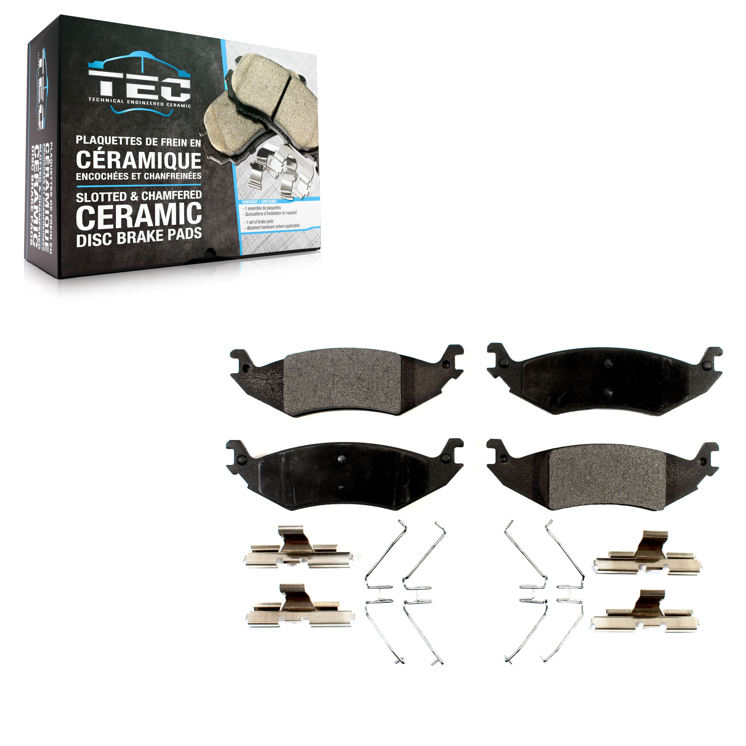 TEC - TEC-1046 - Rear Disc Brake Pad